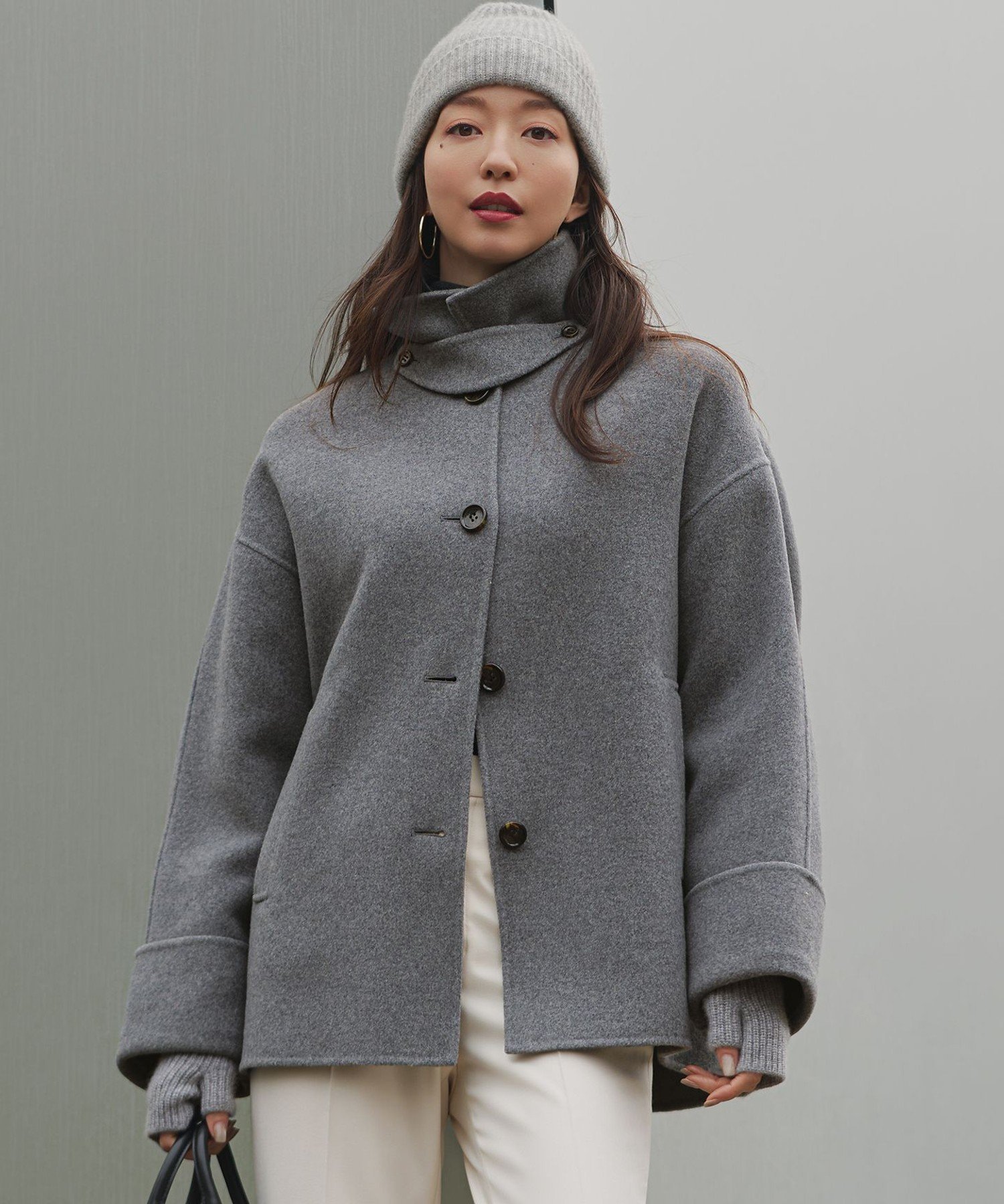 23区｜【VERY掲載】MANTECOPure リバー ステンカラーコート | Rakuten