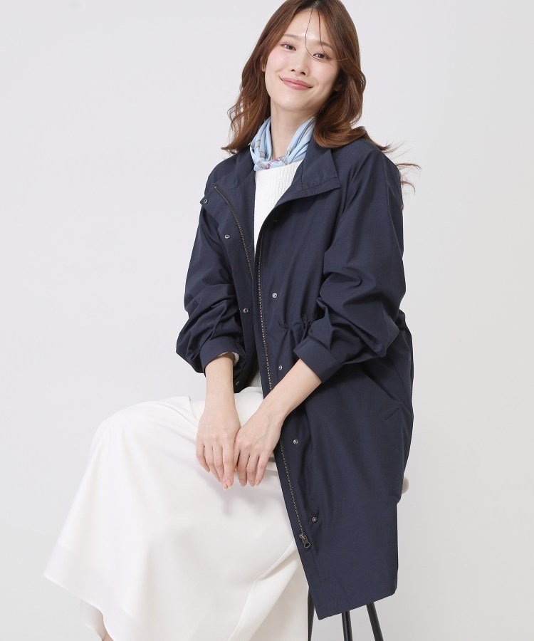 楽天市場】モッズコート（カラーネイビー）（レディースファッション