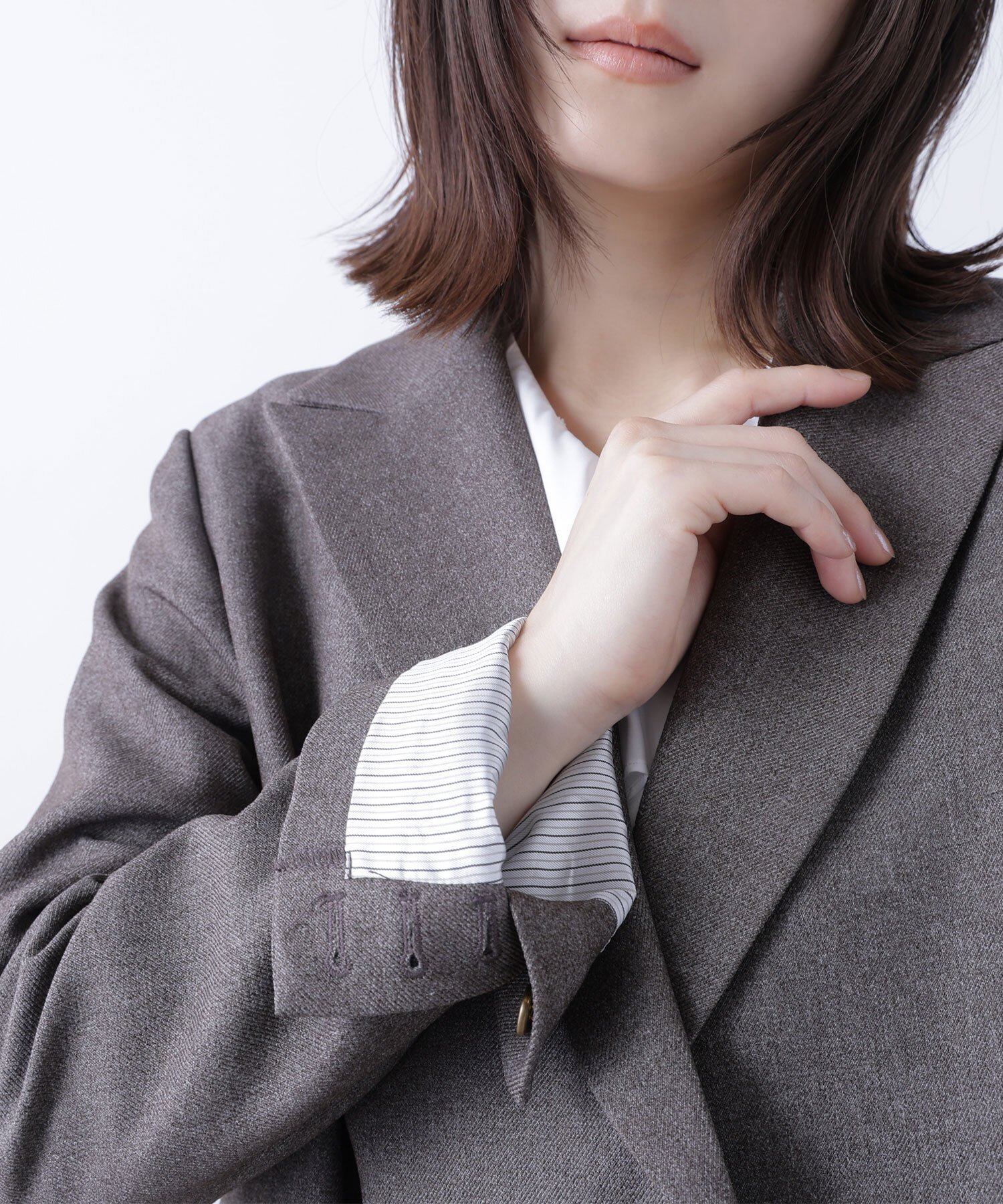 NATURAL BEAUTY BASIC｜ダブルブレストボクシージャケット | Rakuten