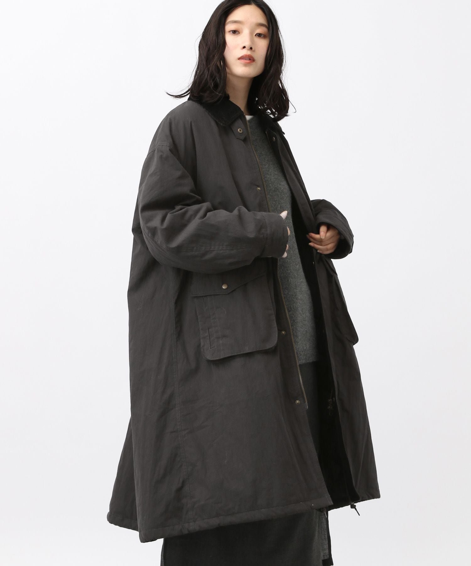 studio CLIP｜《natural by clip》フィッシングロングコート | Rakuten