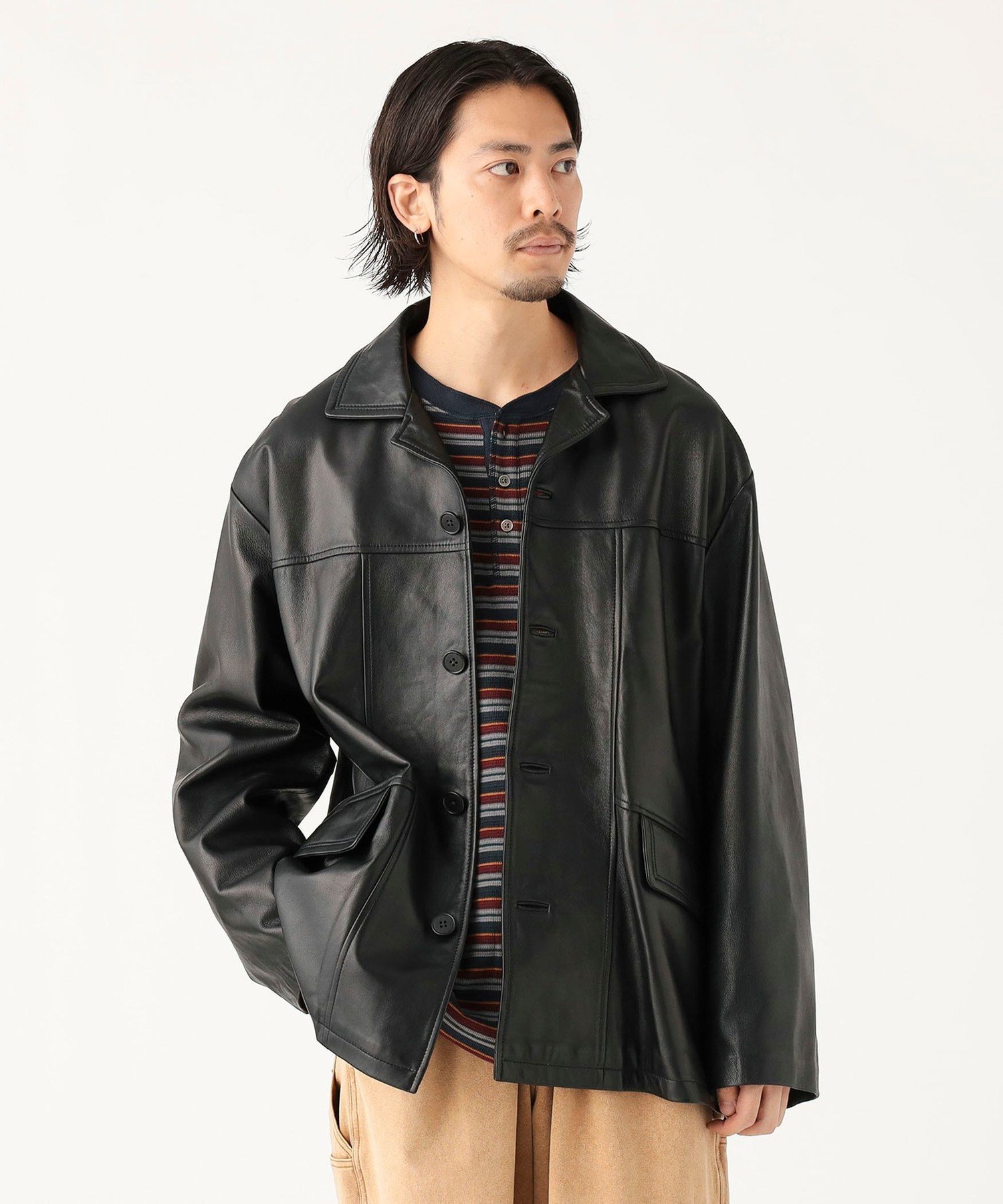 B:MING LIFE STORE by BEAMS｜【別注】TOWN CRAFT / レザー カーコート