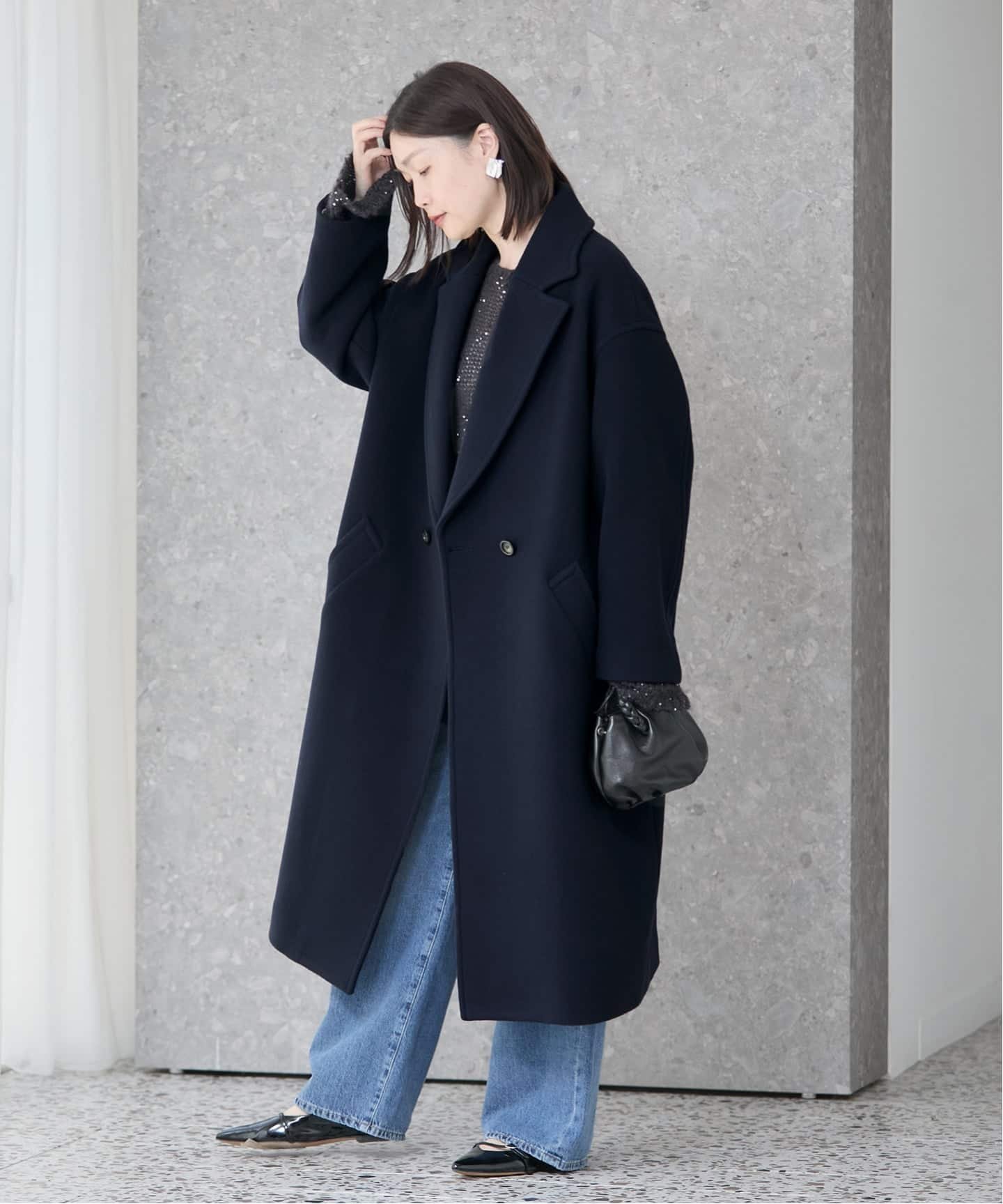 JOURNAL STANDARD L'ESSAGE｜《追加》SUPER120/MANTECOオーバーコート