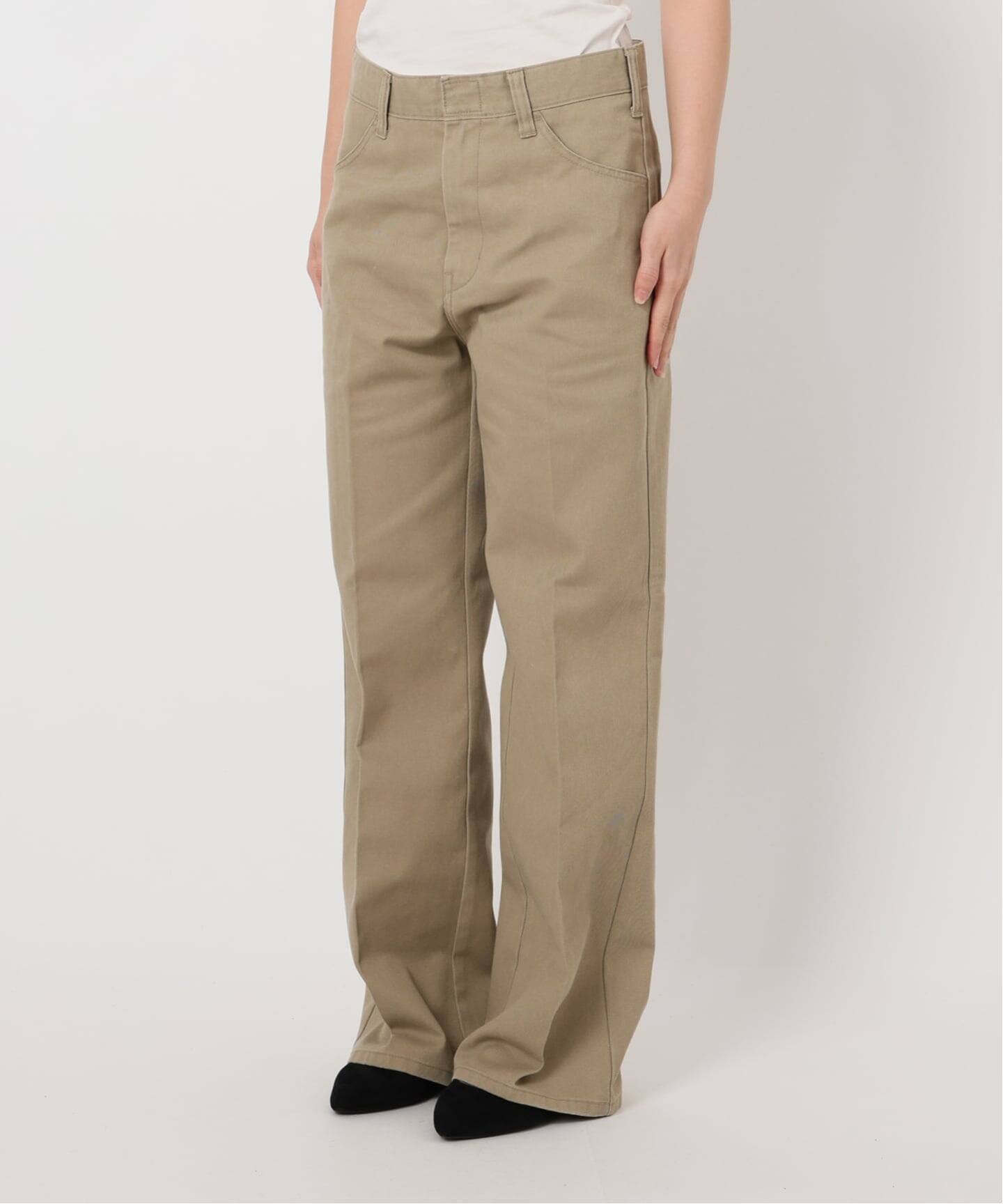 SLOBE IENA｜Dickies/ディッキーズ SLOBE別注 フレアチノパンツ