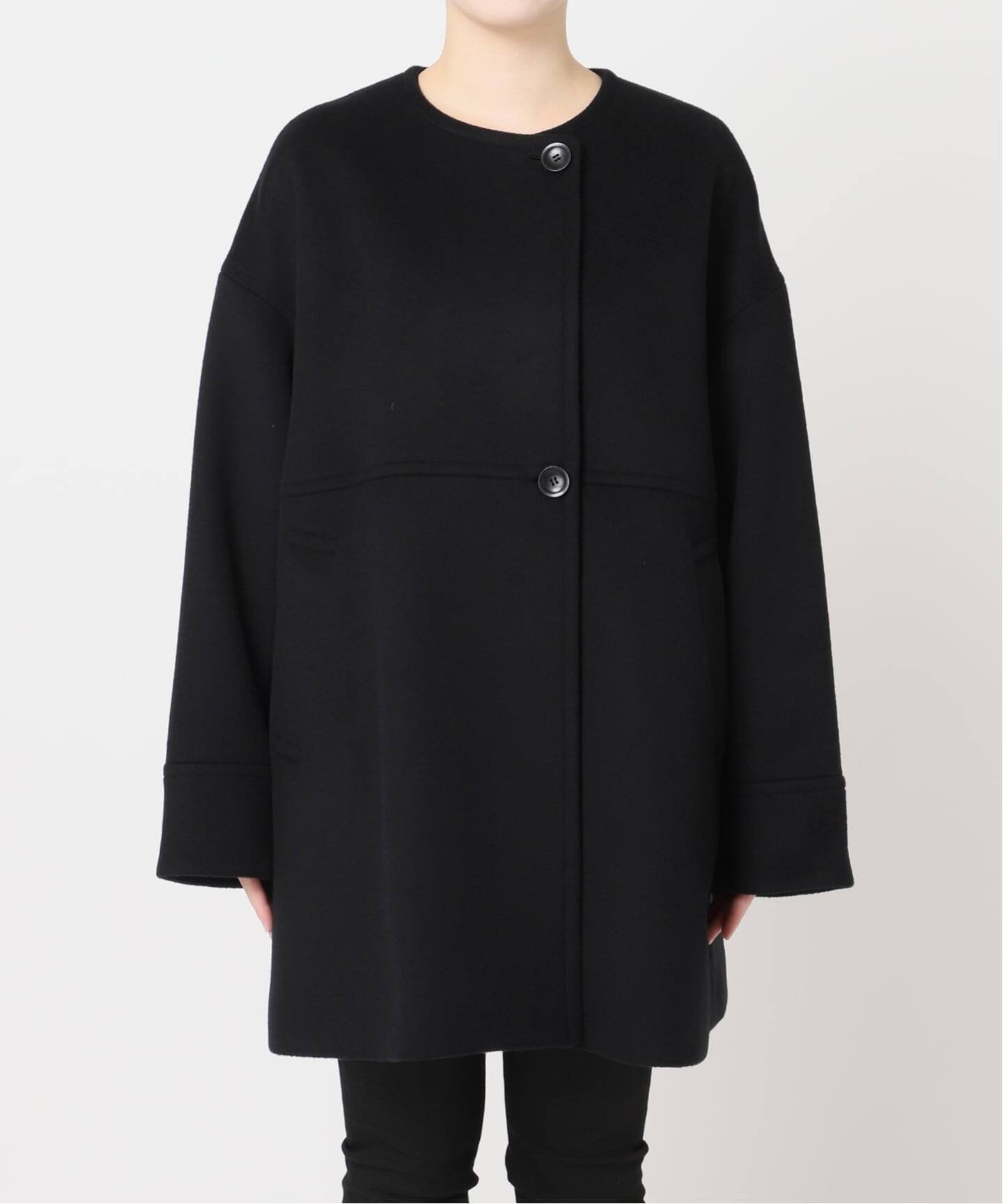 JOURNAL STANDARD｜スーパー140ビーバーノーカラーミドルコート