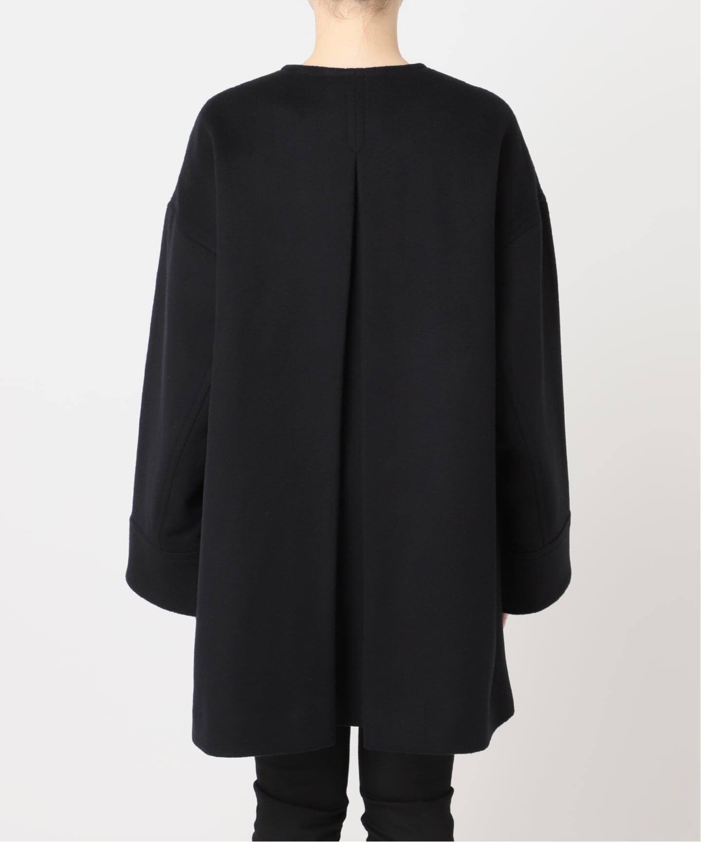 JOURNAL STANDARD｜スーパー140ビーバーノーカラーミドルコート