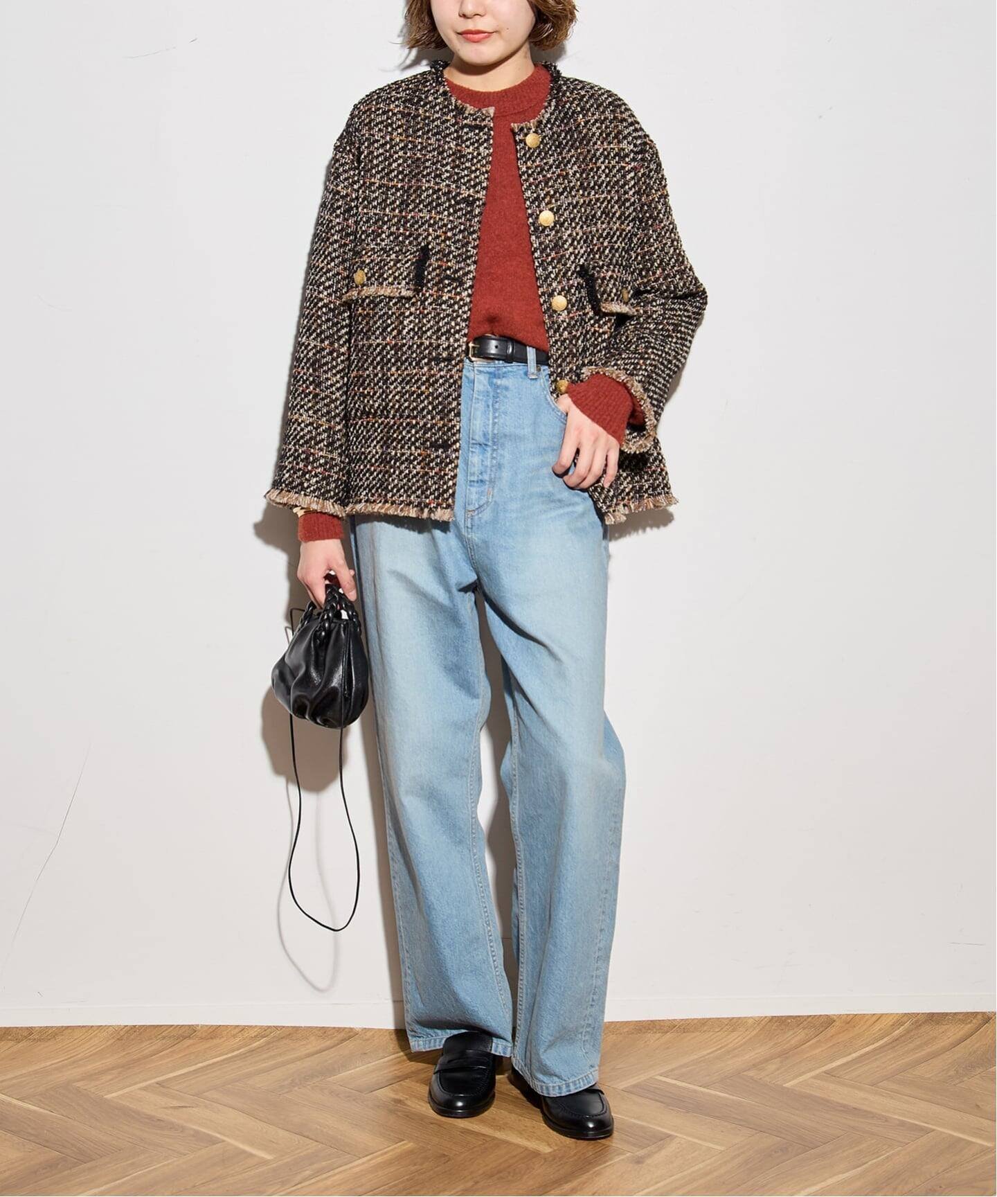 JOURNAL STANDARD L'ESSAGE｜【SP】GIOLICAツイードWIDEジャケット