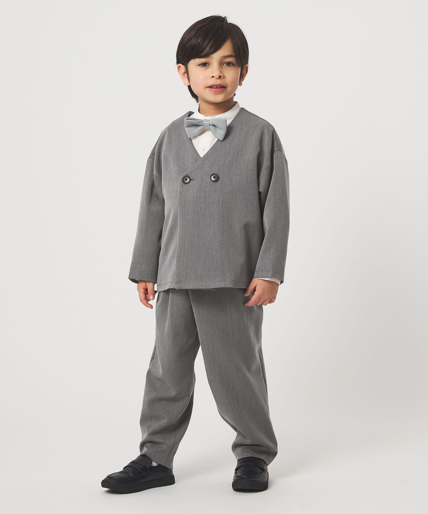 UNITED ARROWS green label relaxing｜ノーカラージャケット + タック