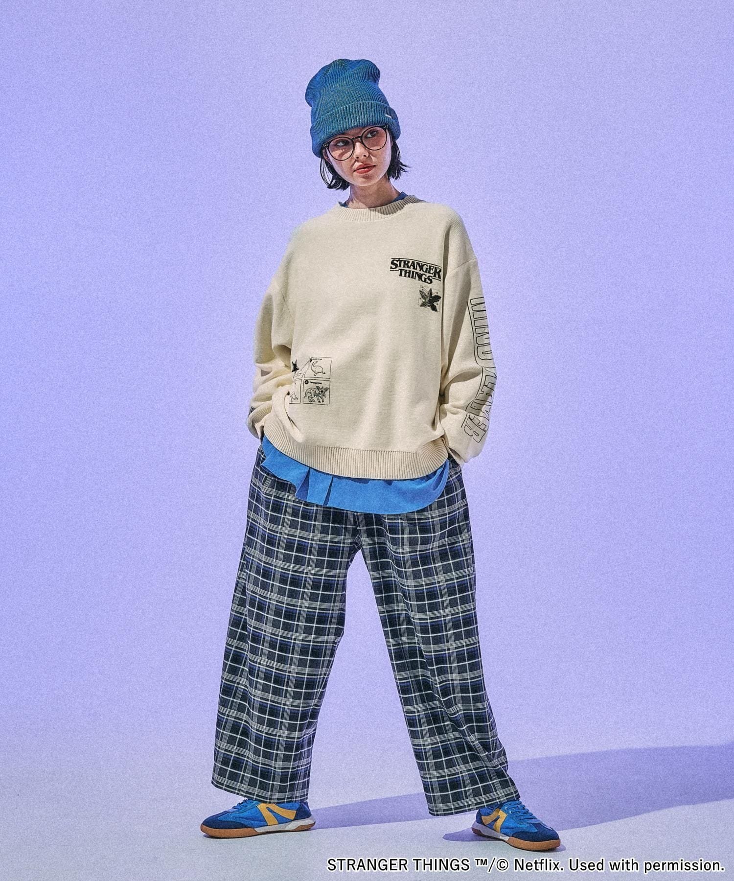 niko and ｜【STRANGER THINGS】コラボ アソートモチーフニット