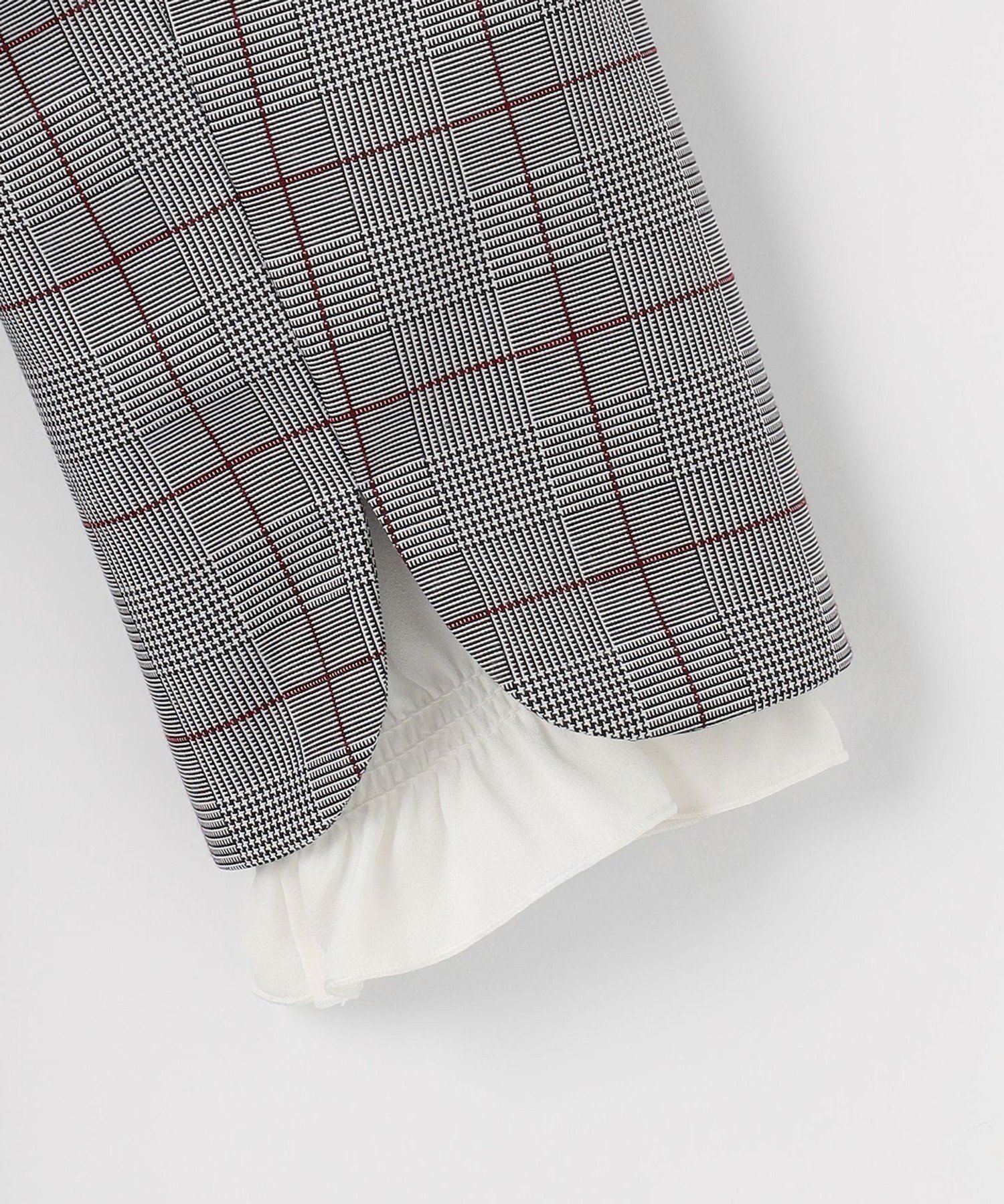 組曲｜【150-170cm】グレンチェックジャケット&プリーツワンピース