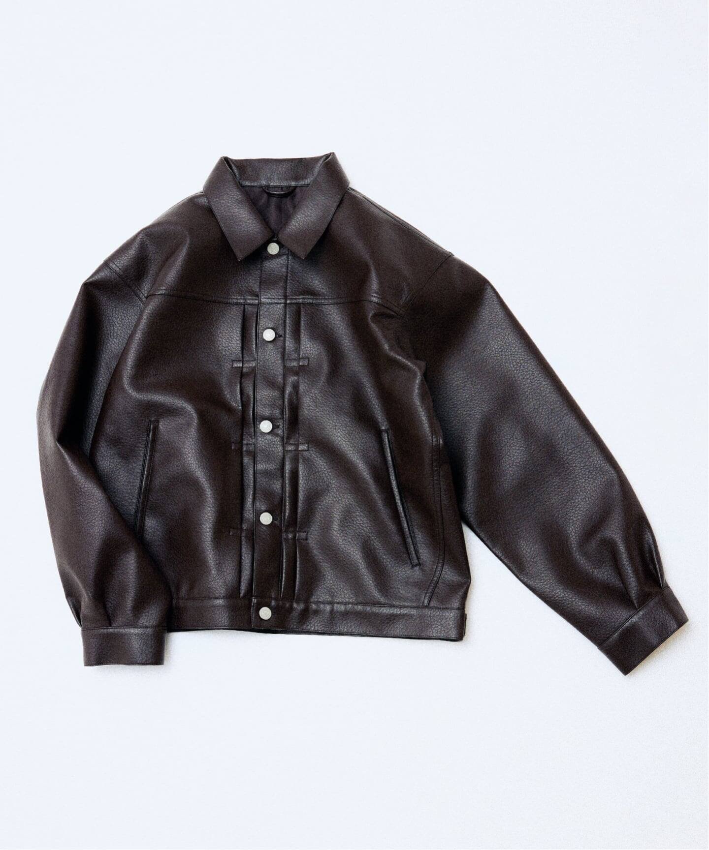 JOURNAL STANDARD relume｜シンセティック レザー トラッカー