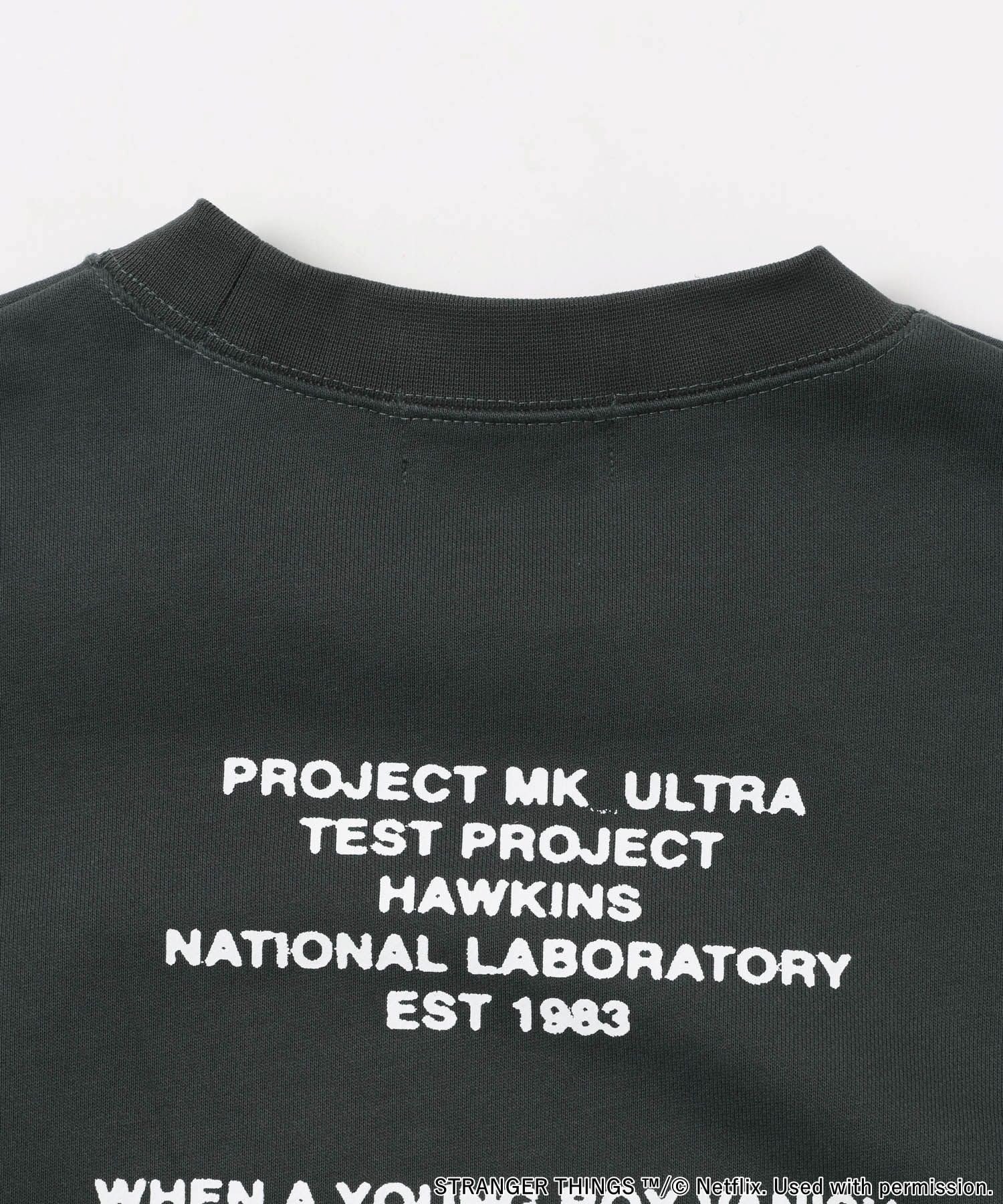 niko and ｜【STRANGER THINGS】コラボプリントスウェット