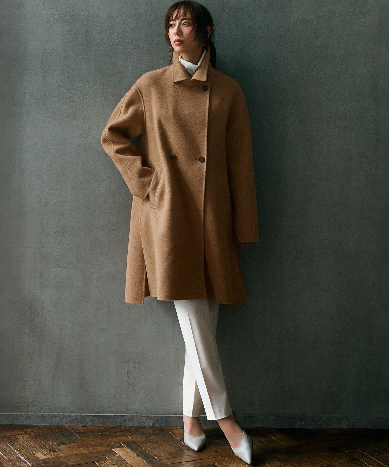 23区｜【滝沢眞規子さん着用/Oggi掲載】MANTECOPure リバーコート