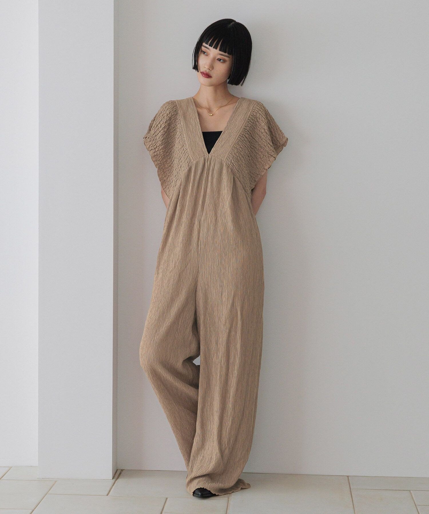 LOWRYS FARM｜ヨウリュウシャーリングサロペット | Rakuten Fashion