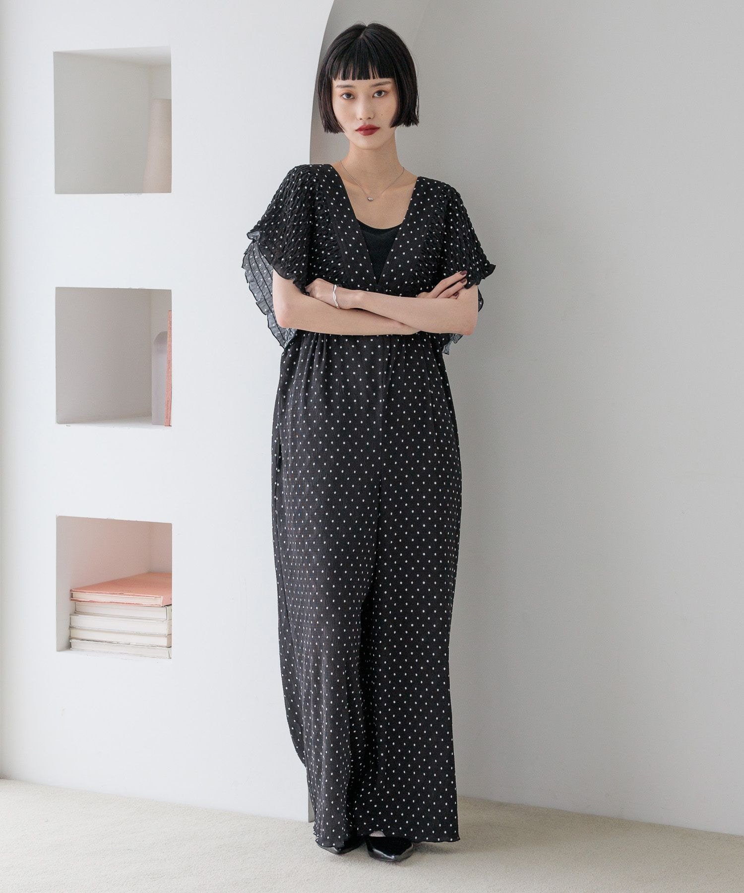 LOWRYS FARM｜ヨウリュウシャーリングサロペット | Rakuten Fashion