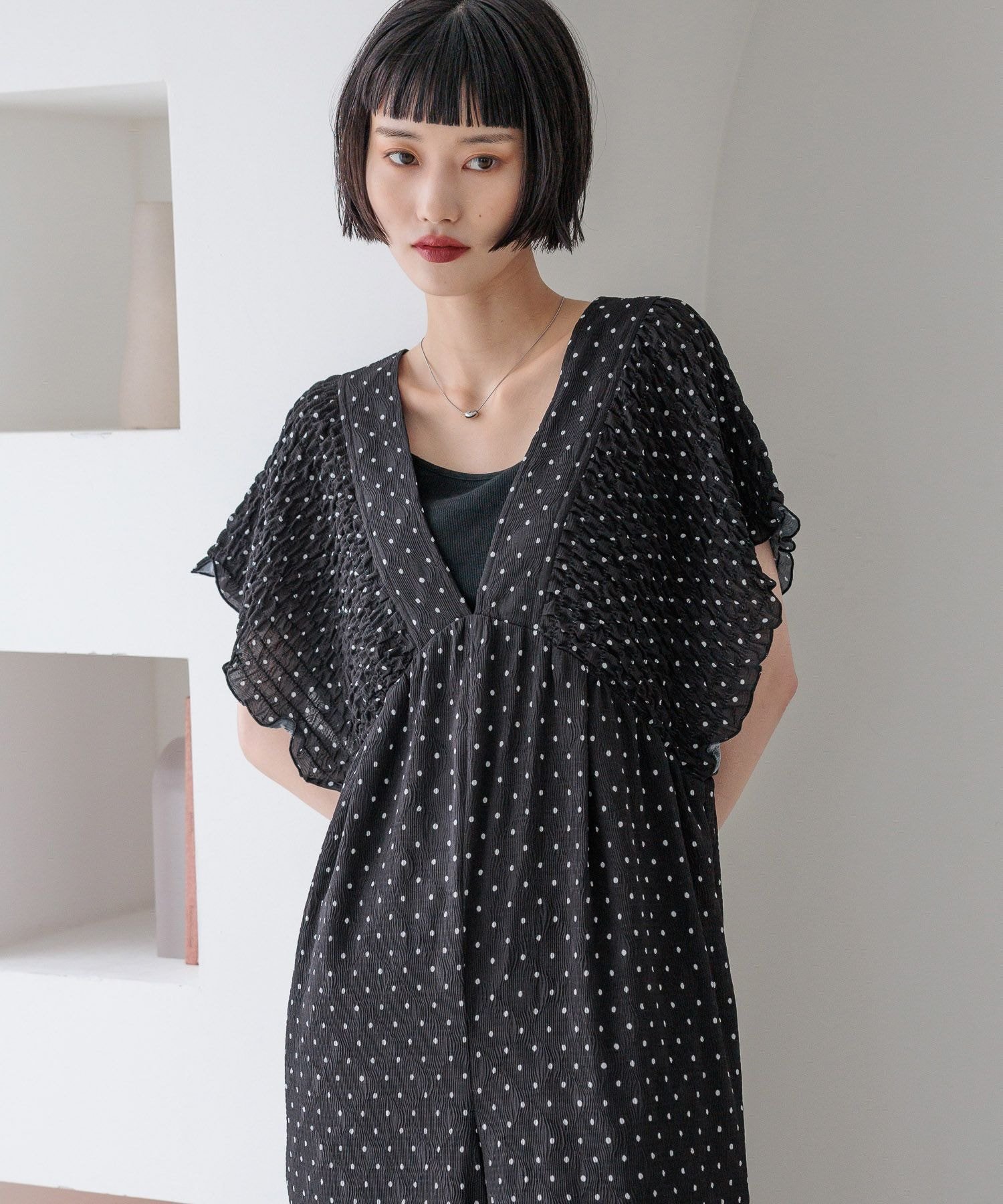 LOWRYS FARM｜ヨウリュウシャーリングサロペット | Rakuten Fashion