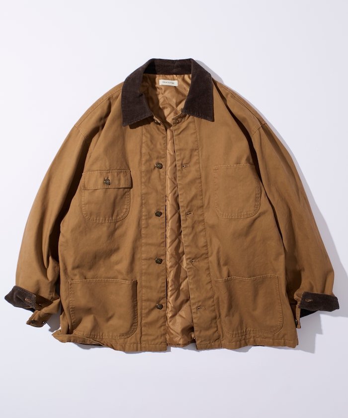 FREAK'S STORE｜ビッグシルエット コーデュロイ切り替え ダック