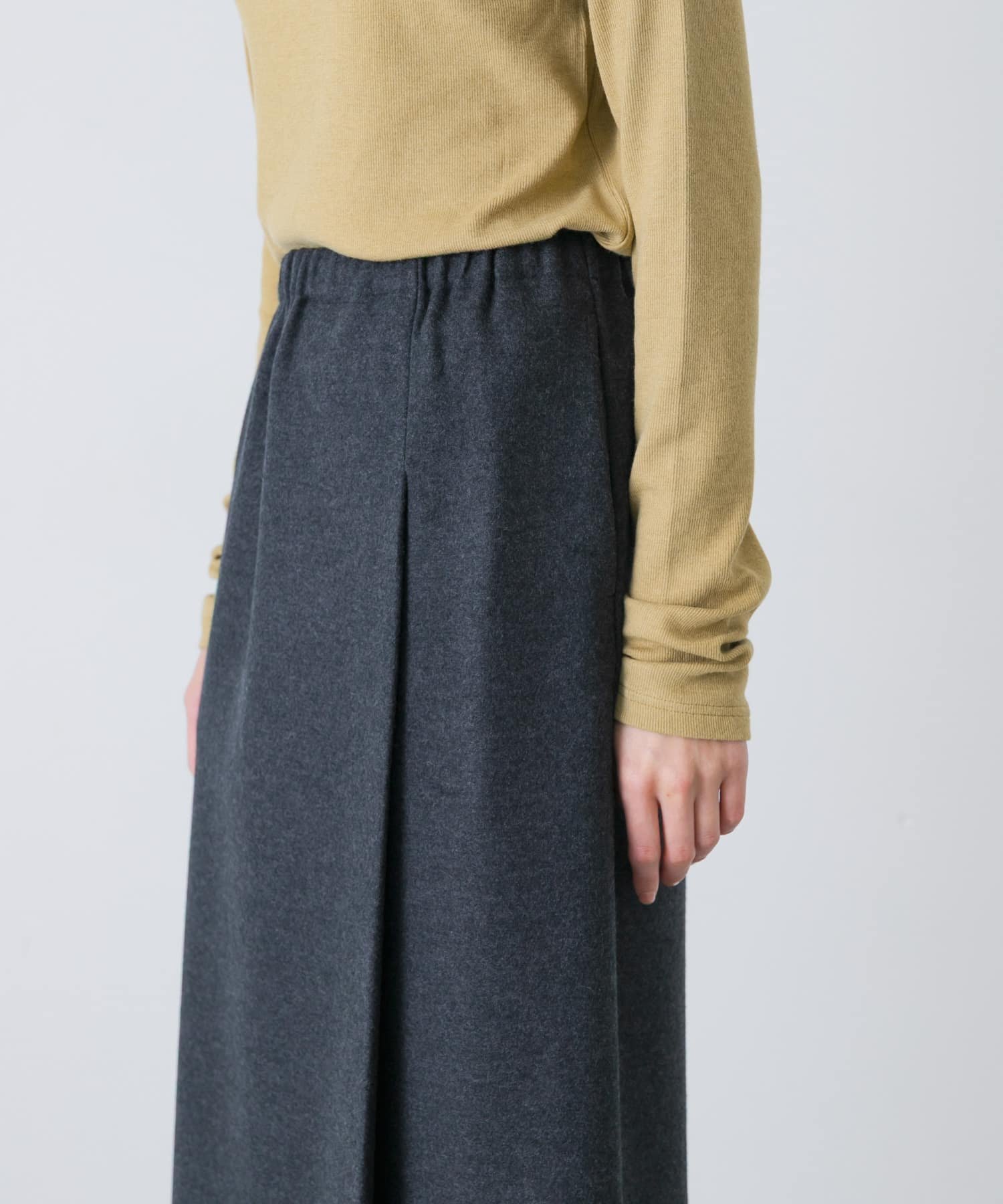 かぐれ｜ウールカットストレートスカート | Rakuten Fashion(楽天