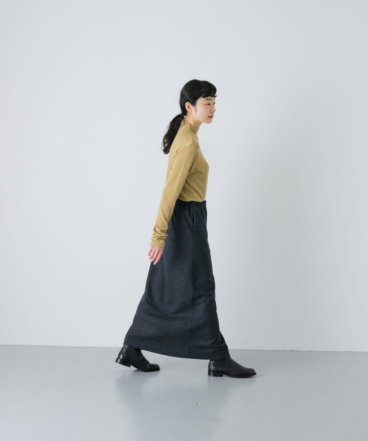 かぐれ｜ウールカットストレートスカート | Rakuten Fashion(楽天