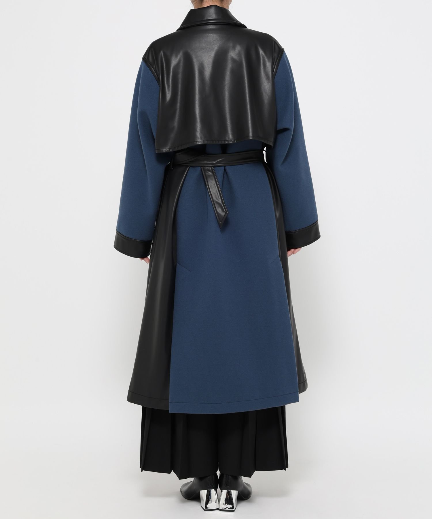 HARE｜ウーリーテックフェイクレザーキリカエトレンチコート | Rakuten