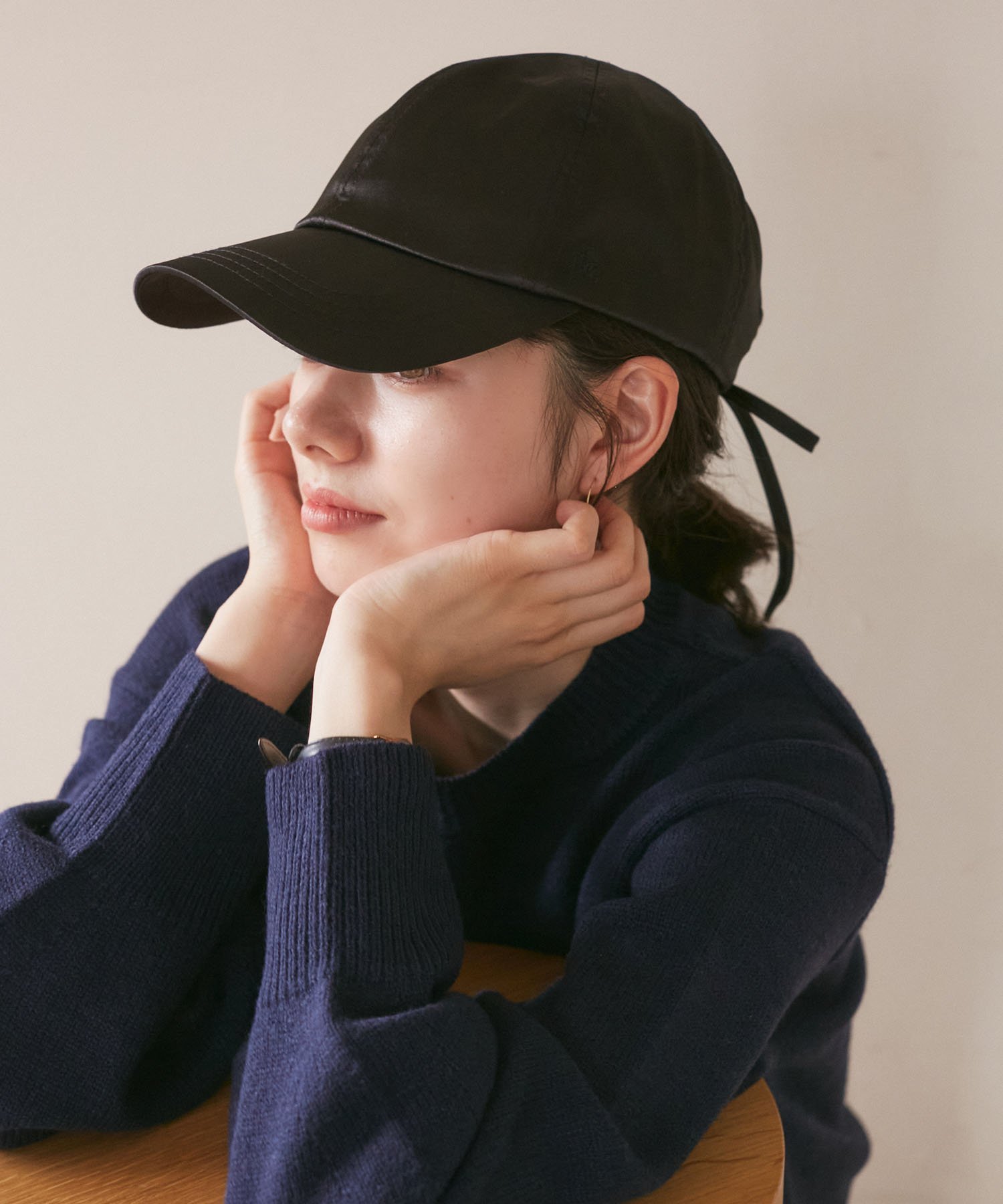 ROPE' PICNIC｜バックリボンサテンキャップ | Rakuten Fashion(楽天