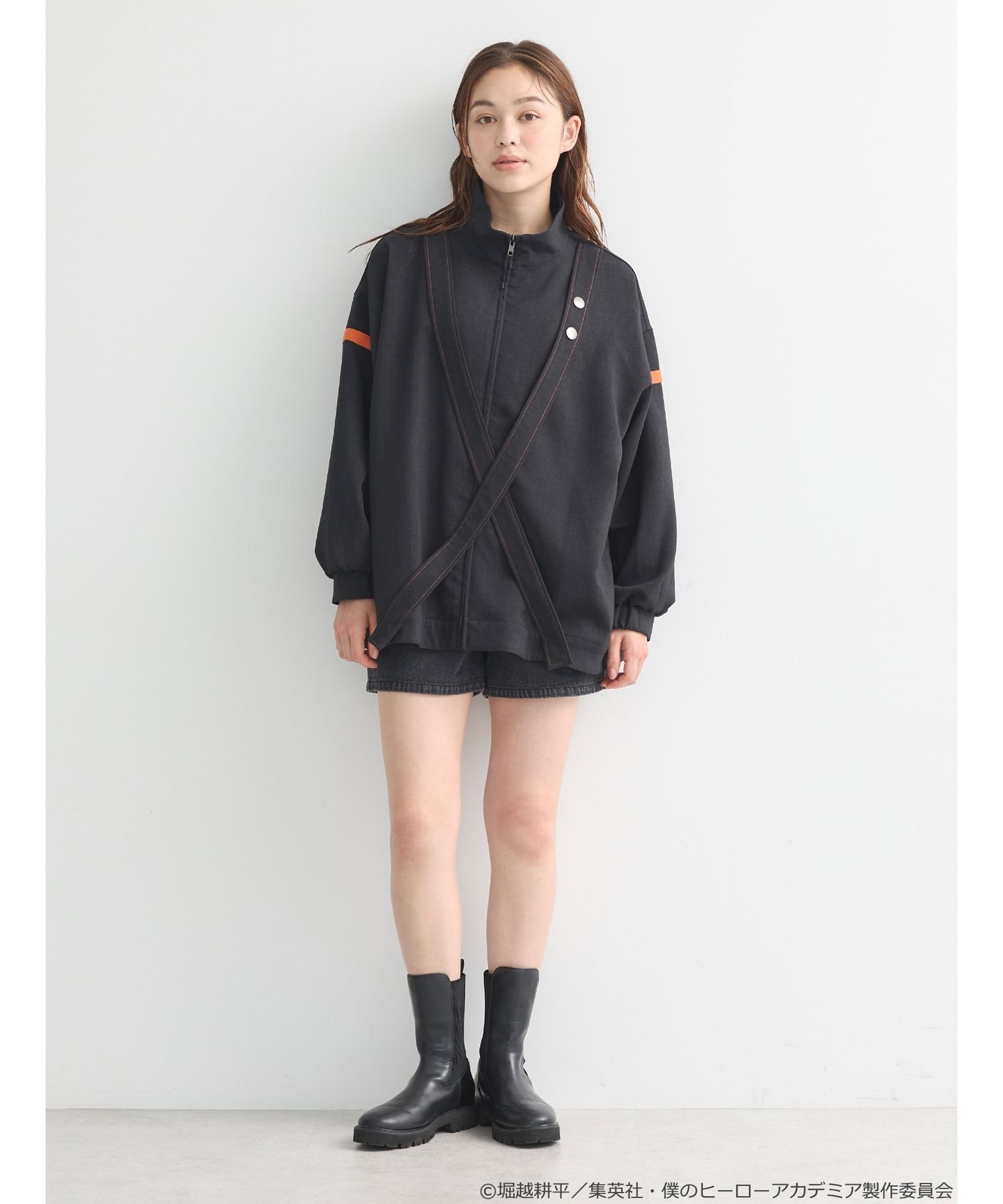 爆豪勝己　ブルゾン　earth music&ecology earth music&ecology｜<僕のヒーローアカデミア>爆豪勝己 イメージ