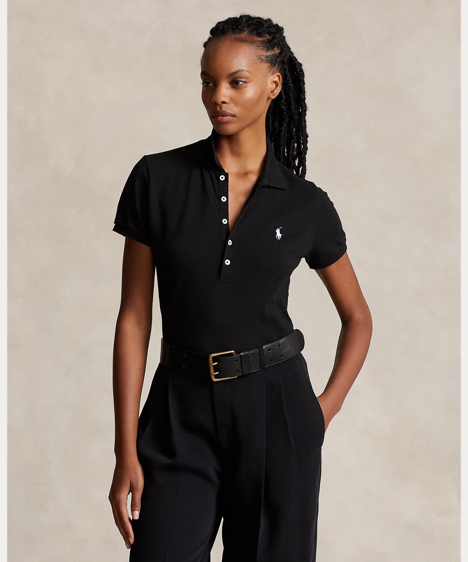 RALPH LAUREN｜スリム フィット ストレッチ ポロシャツ | Rakuten