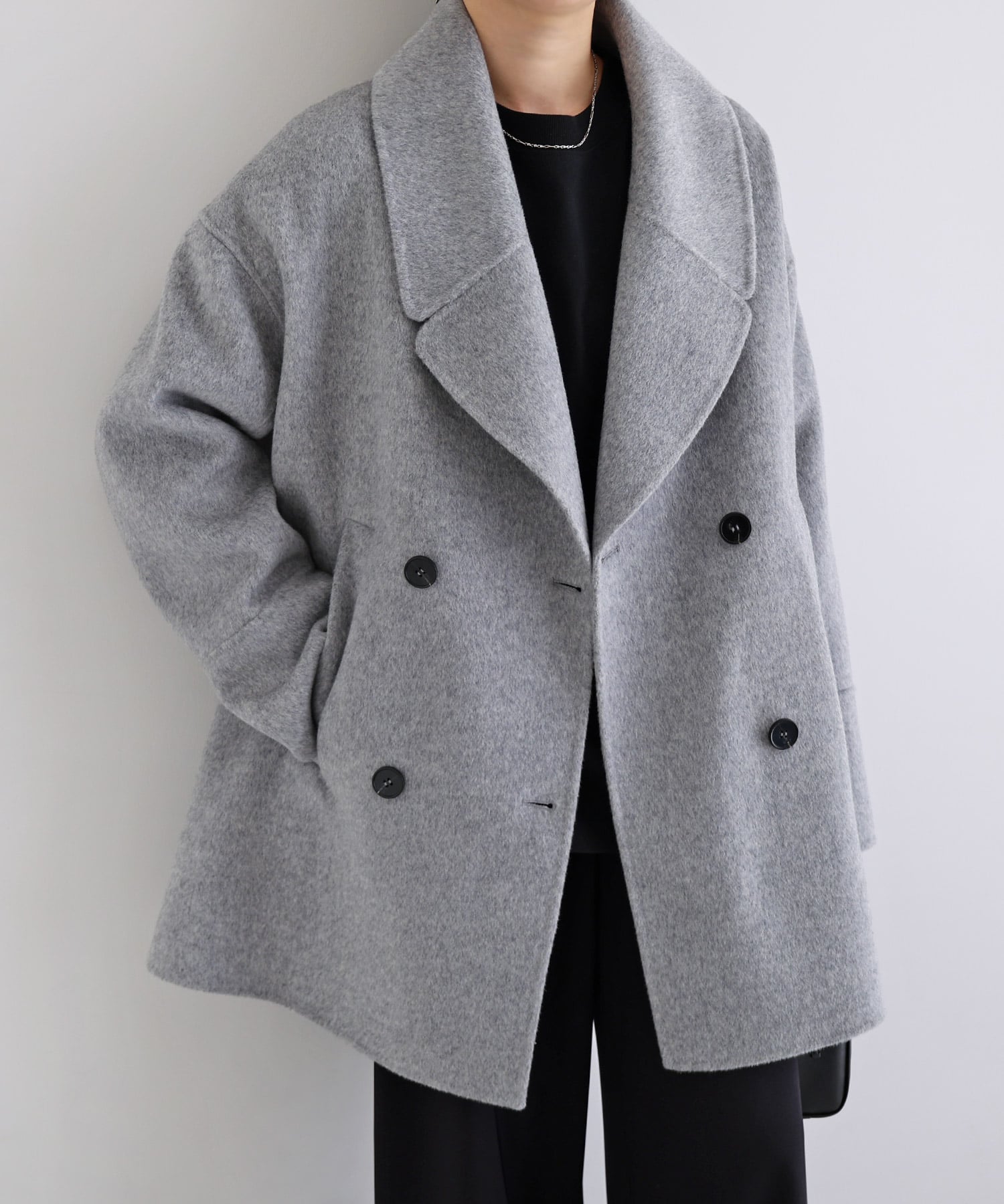 andme｜リバー ピーコート evernavy エバーネイビー | Rakuten Fashion