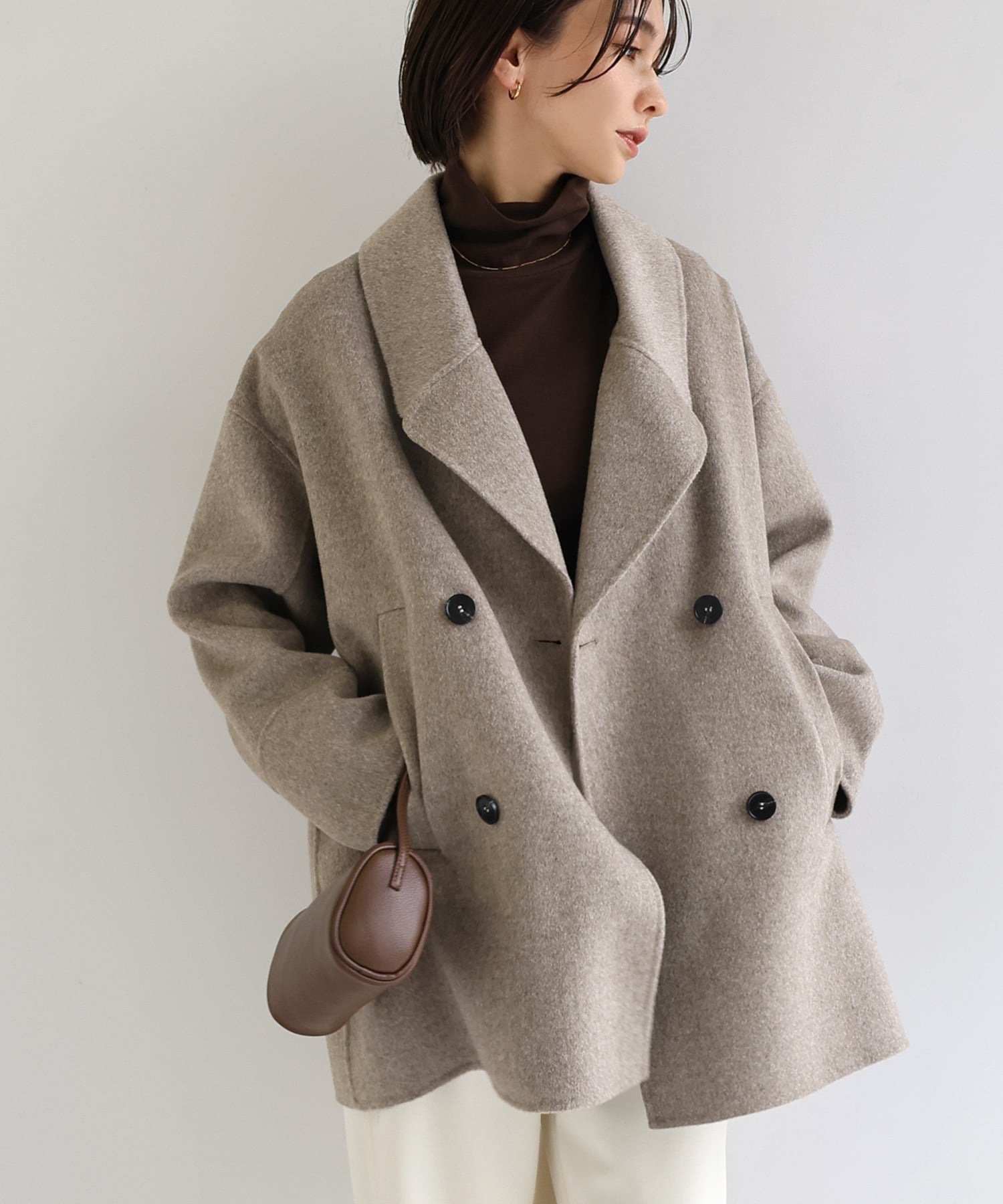 andme｜リバー ピーコート evernavy エバーネイビー | Rakuten Fashion