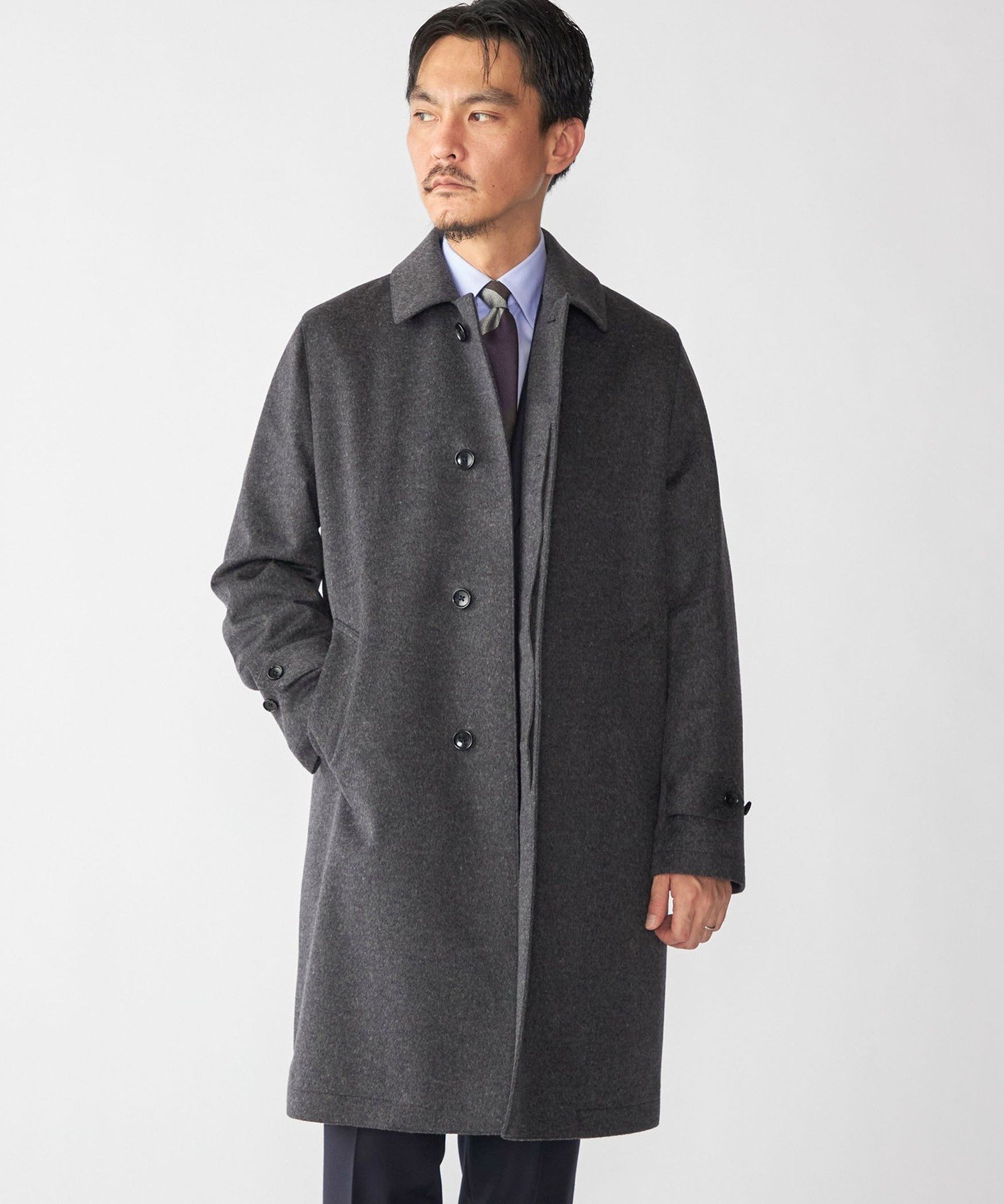 SHIPS｜SHIPS: ウール ビーバー ステンカラー コート | Rakuten