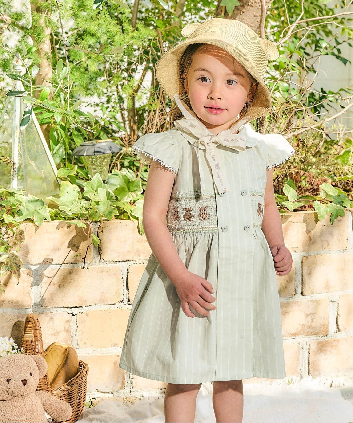 ボンポワン bonpoint ワンピース デュセス6a 116cmワンピース Bonpoint