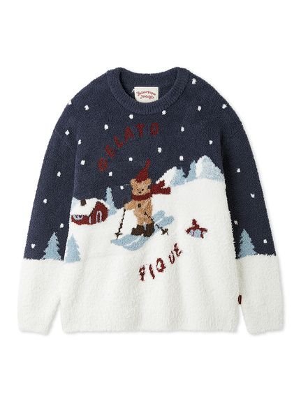 gelato pique｜【HOLIDAY】スキーベアジャガードプルオーバー