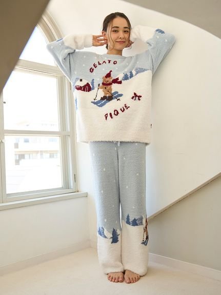 gelato pique｜【HOLIDAY】スキーベアジャガードプルオーバー