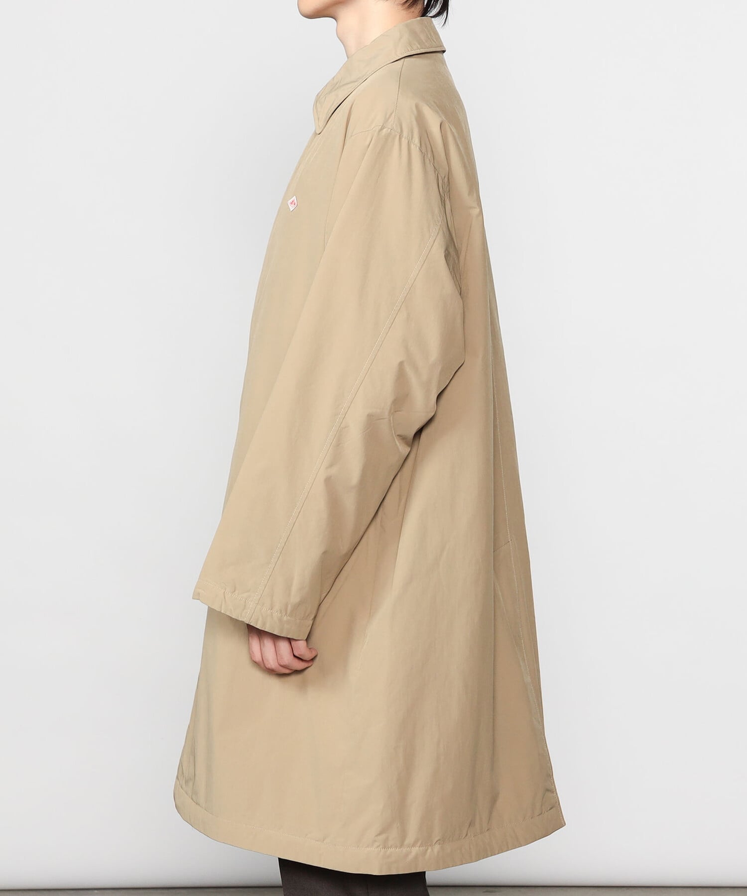 Bshop｜DANTON | ナイロンタフタ 中綿バルカラーコート WOMEN
