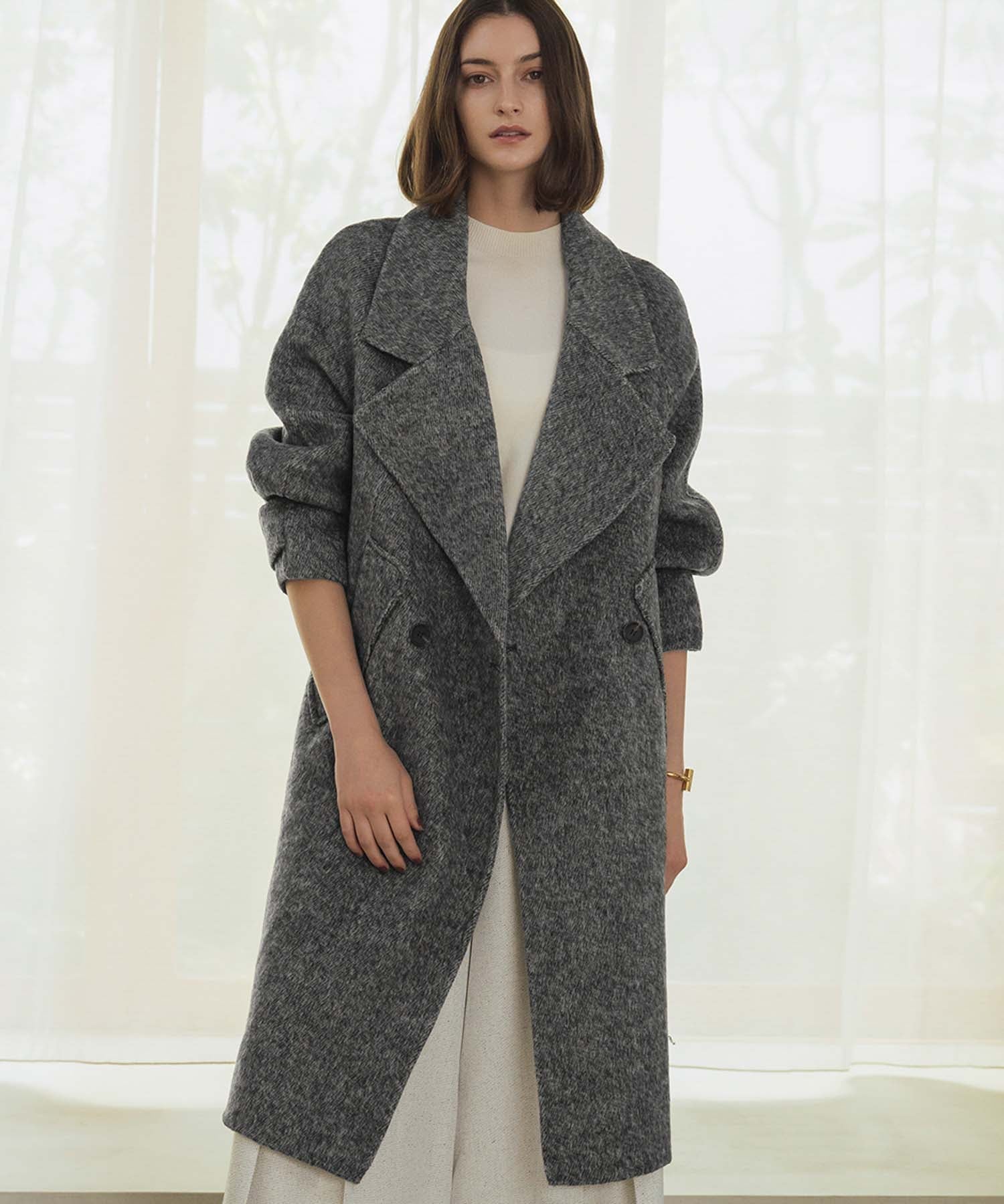 RIVER FIELD & Co.｜【ウール70%】チェスターコート ロングコート