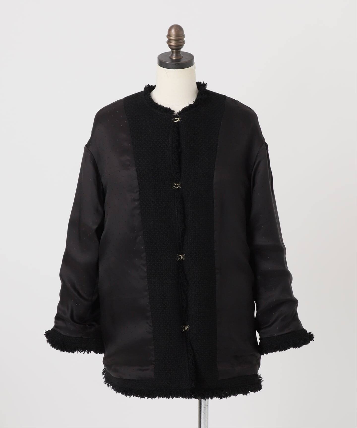 JOURNAL STANDARD L'ESSAGE｜《追加2》GIOLICAツイードBIGジャケット