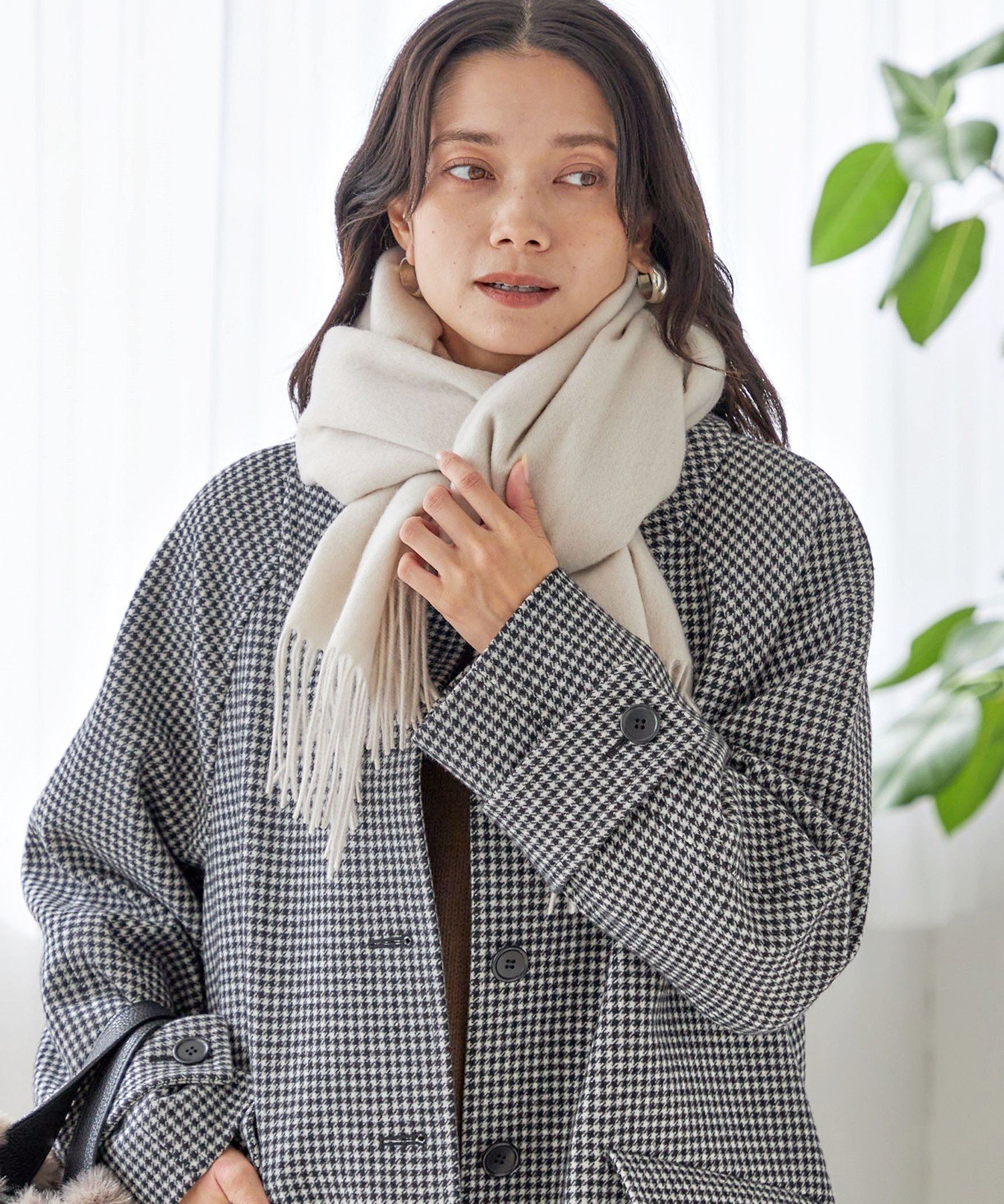 SHIPS｜ウール カシミヤ ウォッシャブル ストール | Rakuten Fashion