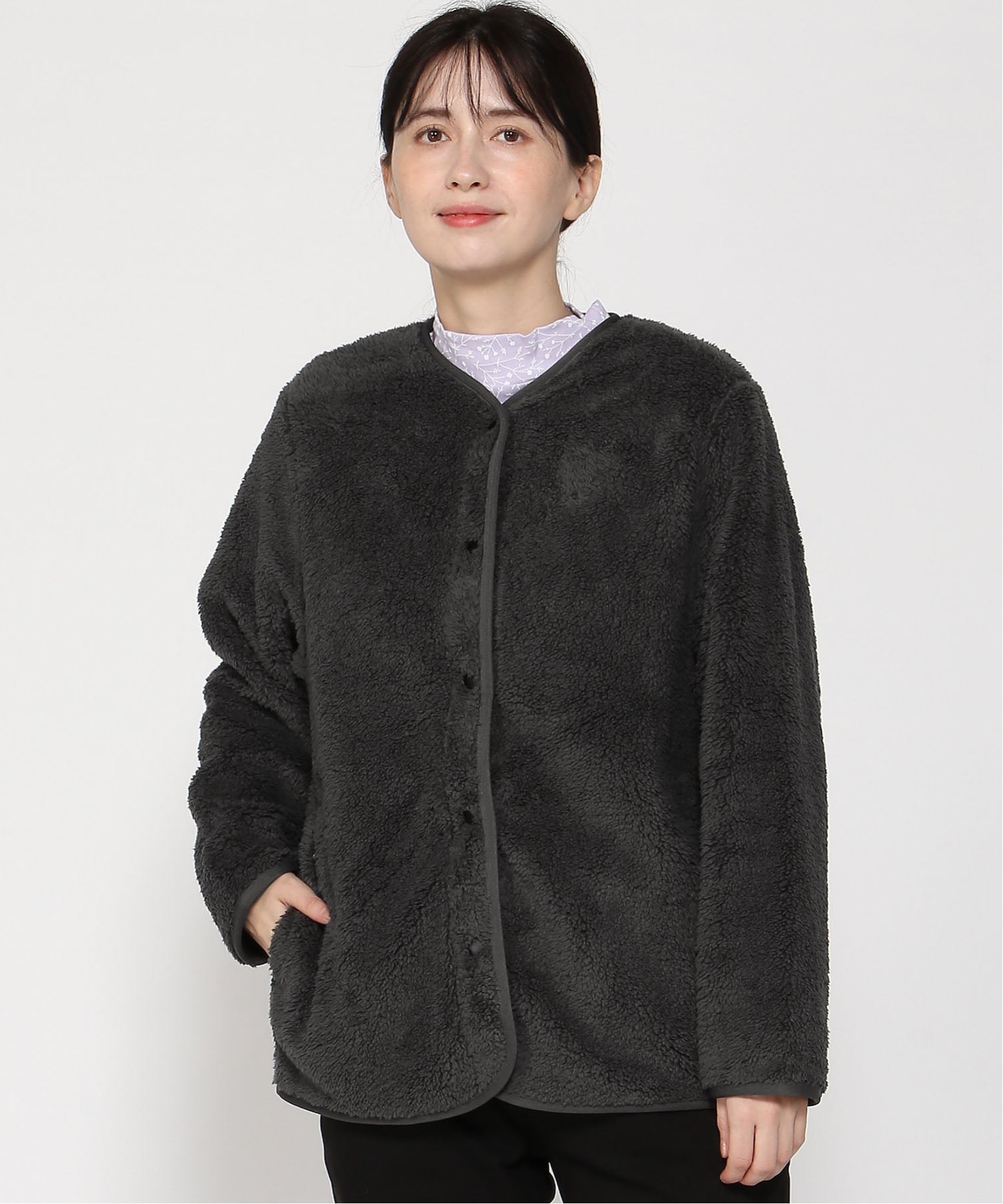 CROCODILE｜(W)ボア フリースジャケット | Rakuten Fashion(楽天