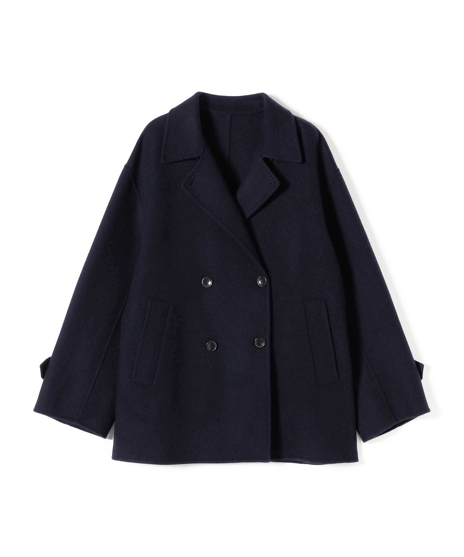 SHIPS｜SUPER140 ダブル フェイス ショート コート | Rakuten Fashion