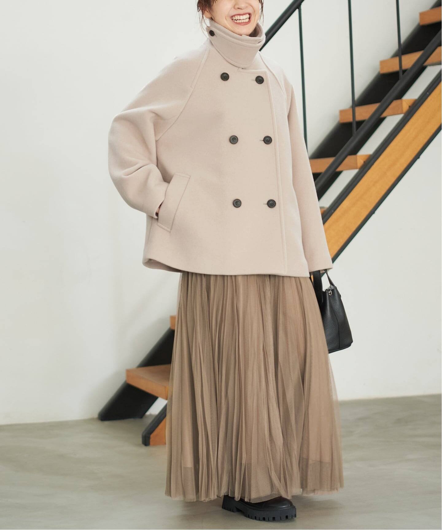 Spick & Span｜《追加》S160スタンドカラーショートコート | Rakuten