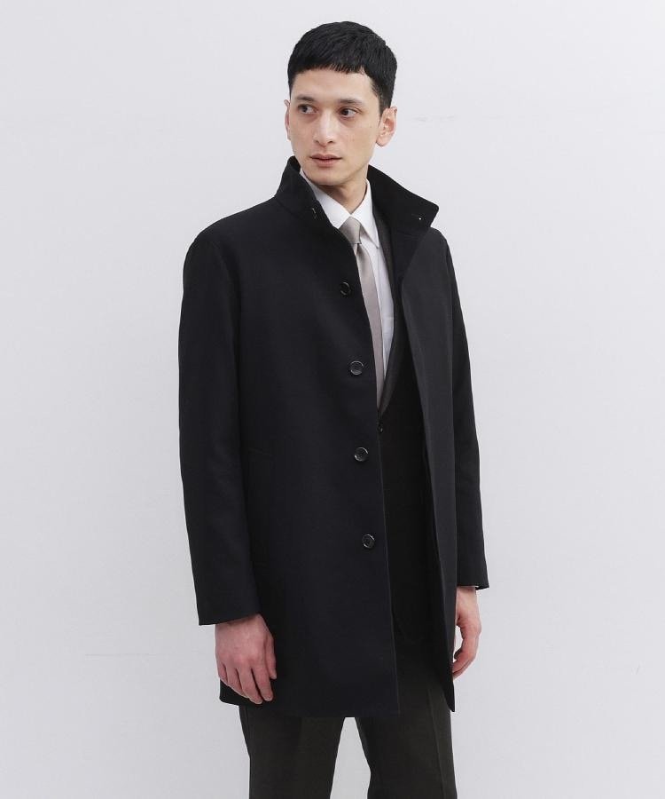 TAKEO KIKUCHI｜【ダウンライナー付き】ドビースタンドカラーコート