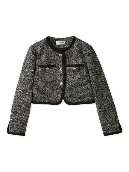 LILY BROWN｜ツイードショートジャケット | Rakuten Fashion(楽天