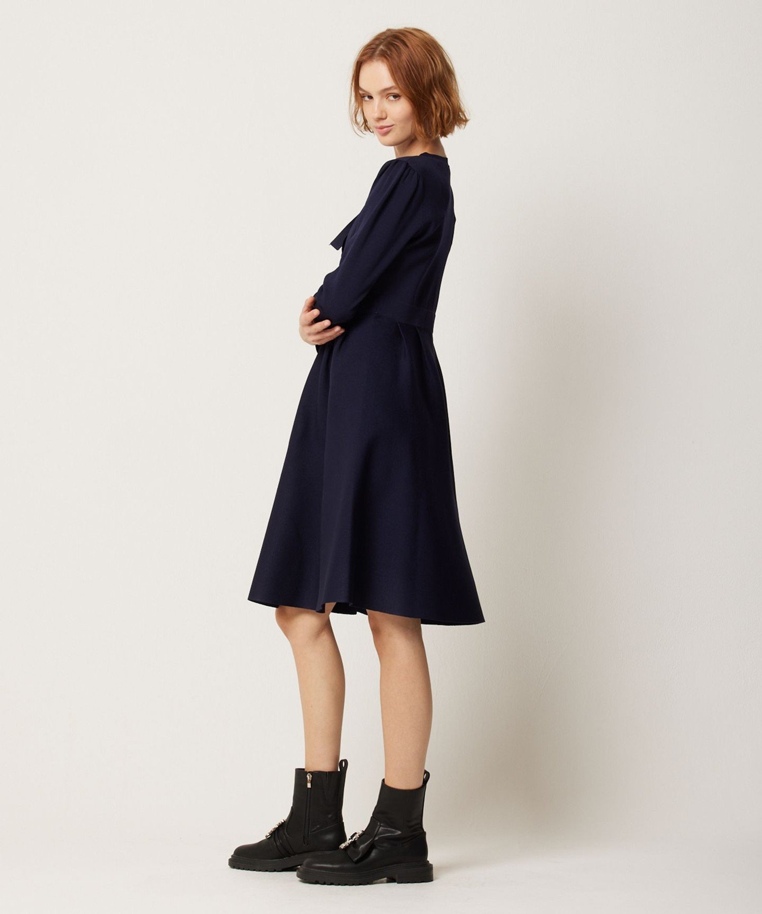 TOCCA｜【洗える】BAR RIBBON KNIT DRESS ニットドレス | Rakuten