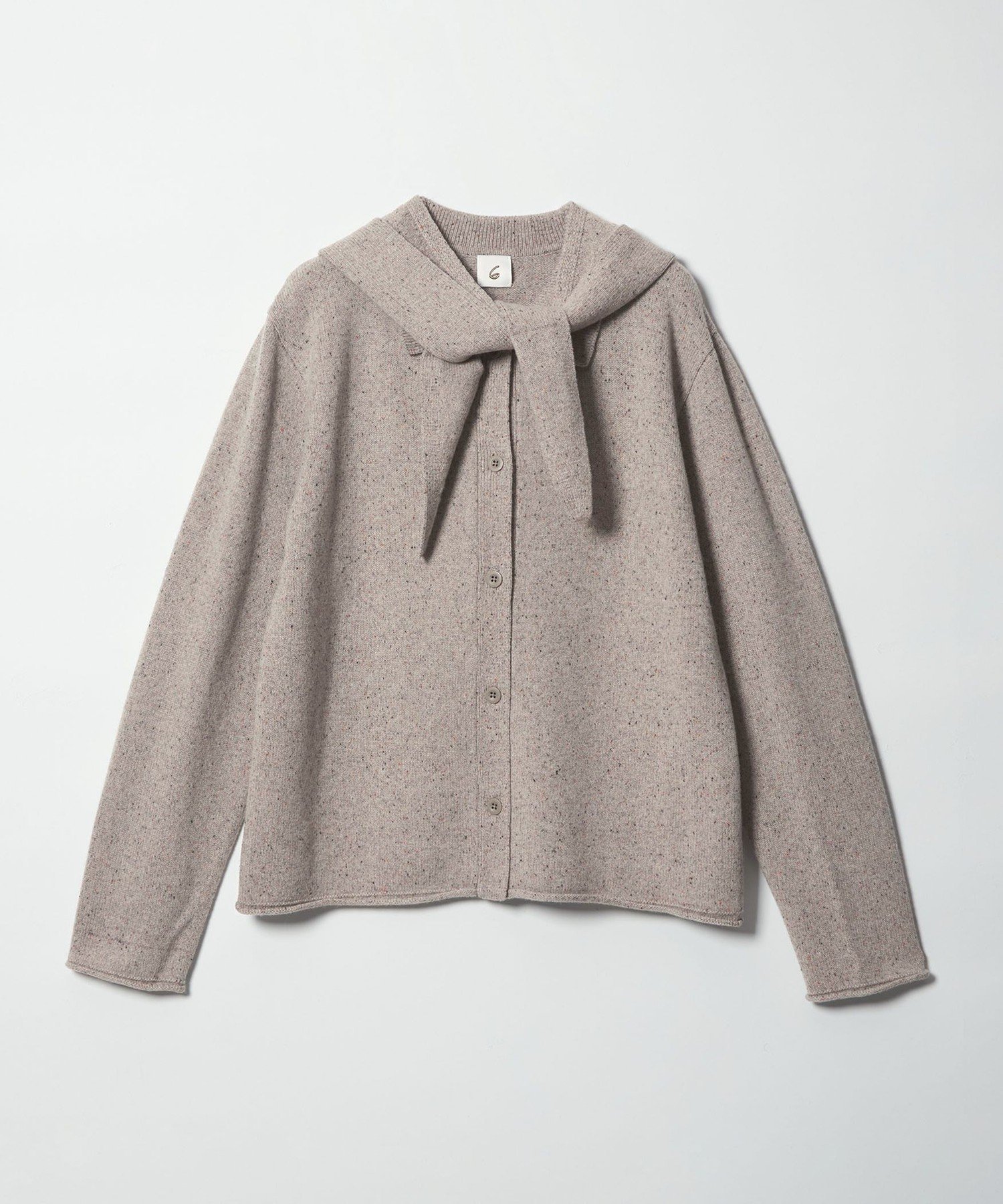 roku ウール クロップド カーディガン セール】＜6(ROKU)＞ウール クロップド カーディガン（カーディガン