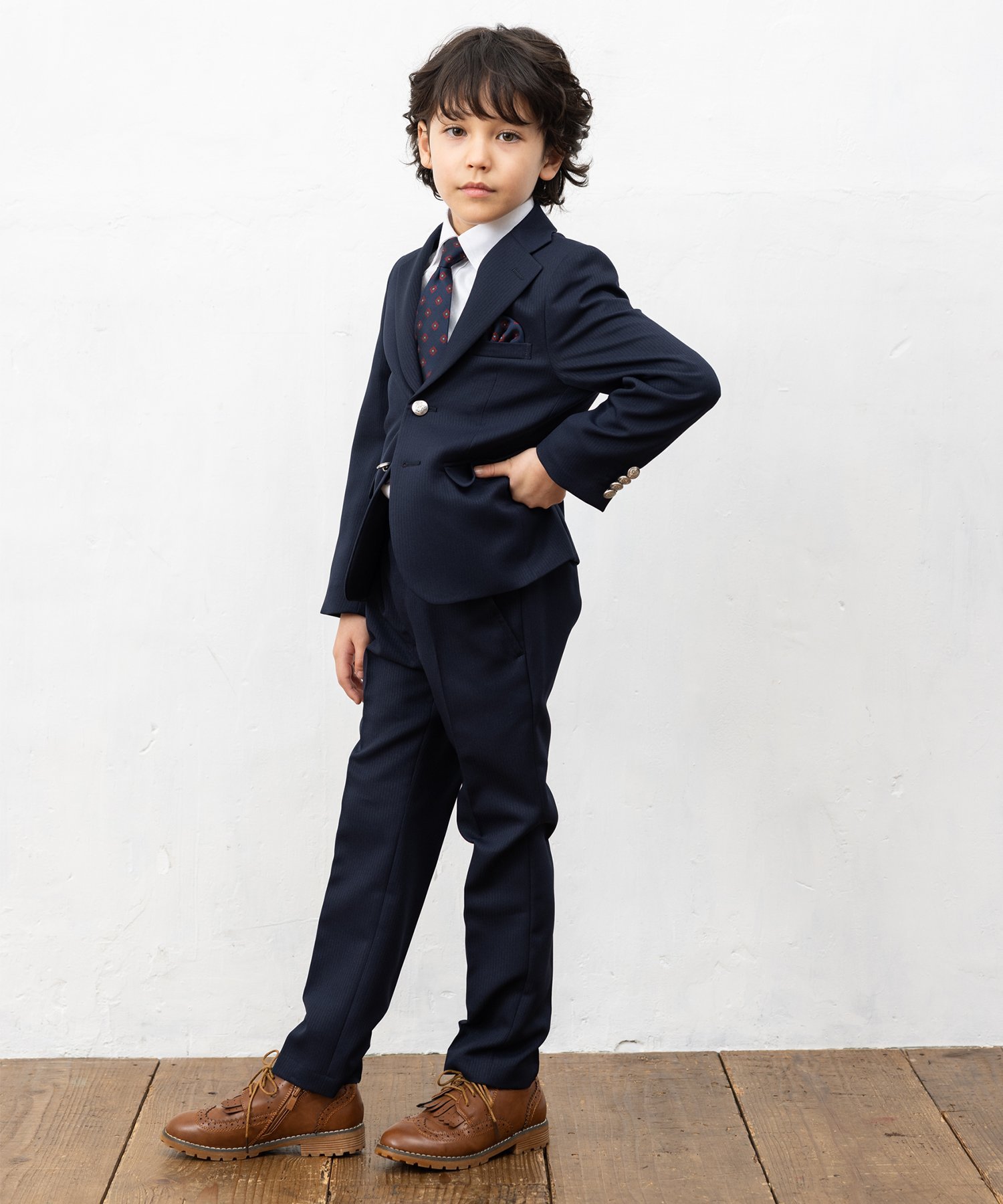 ROBE｜フォーマルスーツ 入学式 卒園式 5点セット キッズスーツ