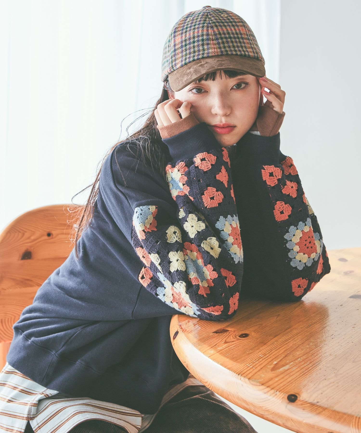 niko and ｜クロシェコンビプルオーバー | Rakuten Fashion(楽天