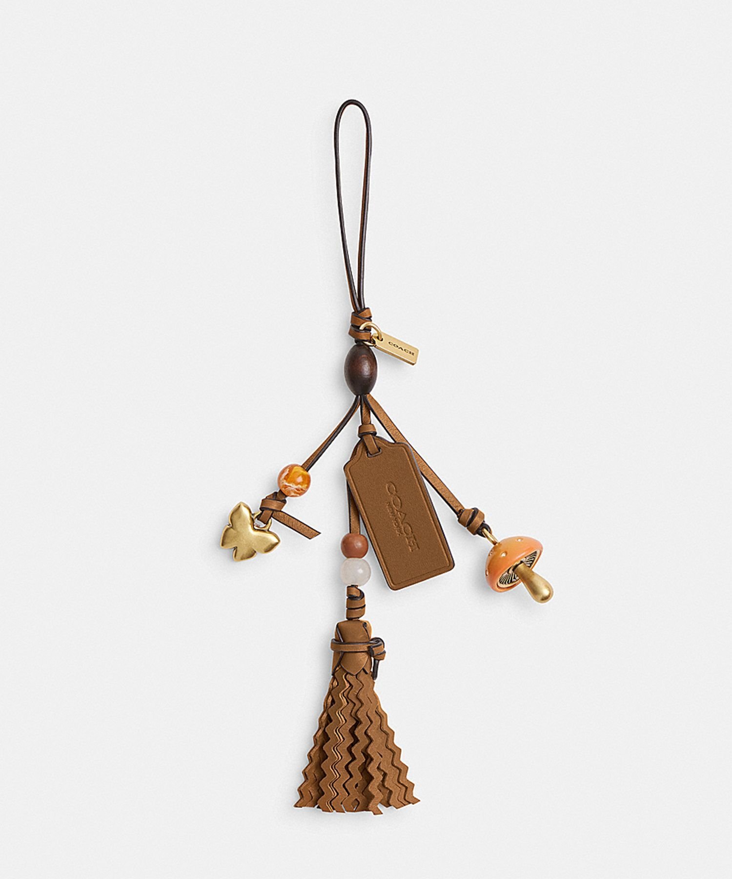 COACH｜【公式】チェリー ヘリテージ レザー バッグ チャーム