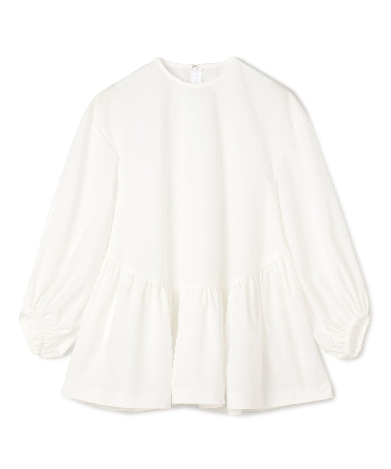 TOMORROWLAND｜ストレッチタフタ ティアードブラウス | Rakuten