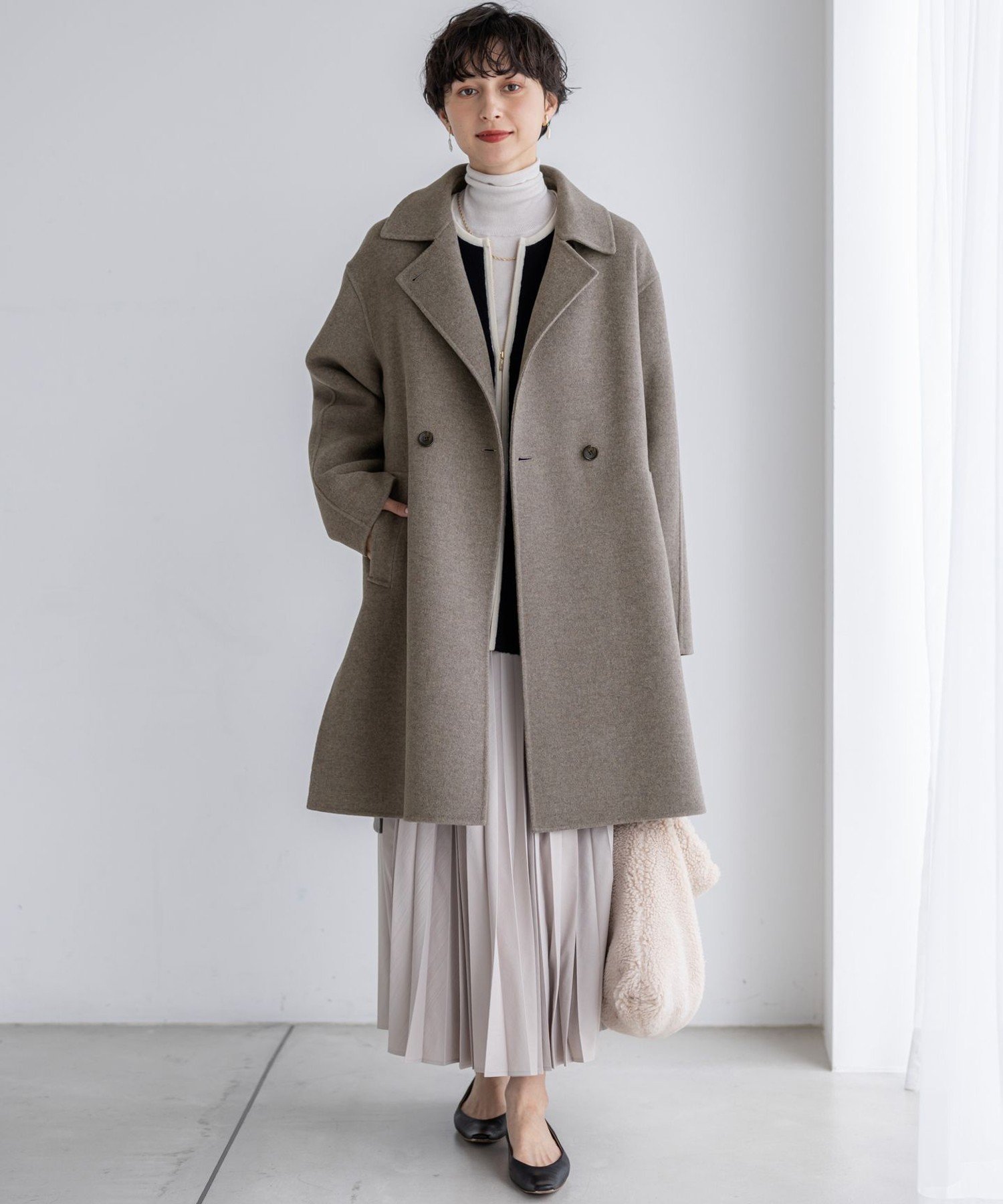 23区｜【滝沢眞規子さん着用/VERY掲載】 MANTECOPure リバー