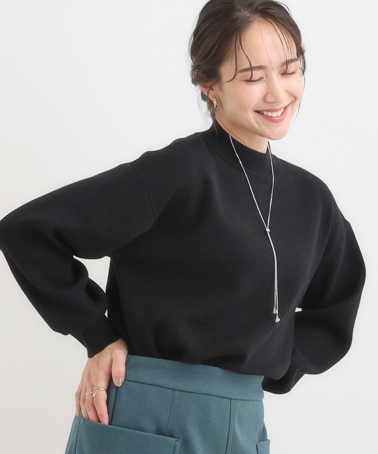 SHOO・LA・RUE｜【洗える/毛玉レス】表面がきれいなハイネックバック