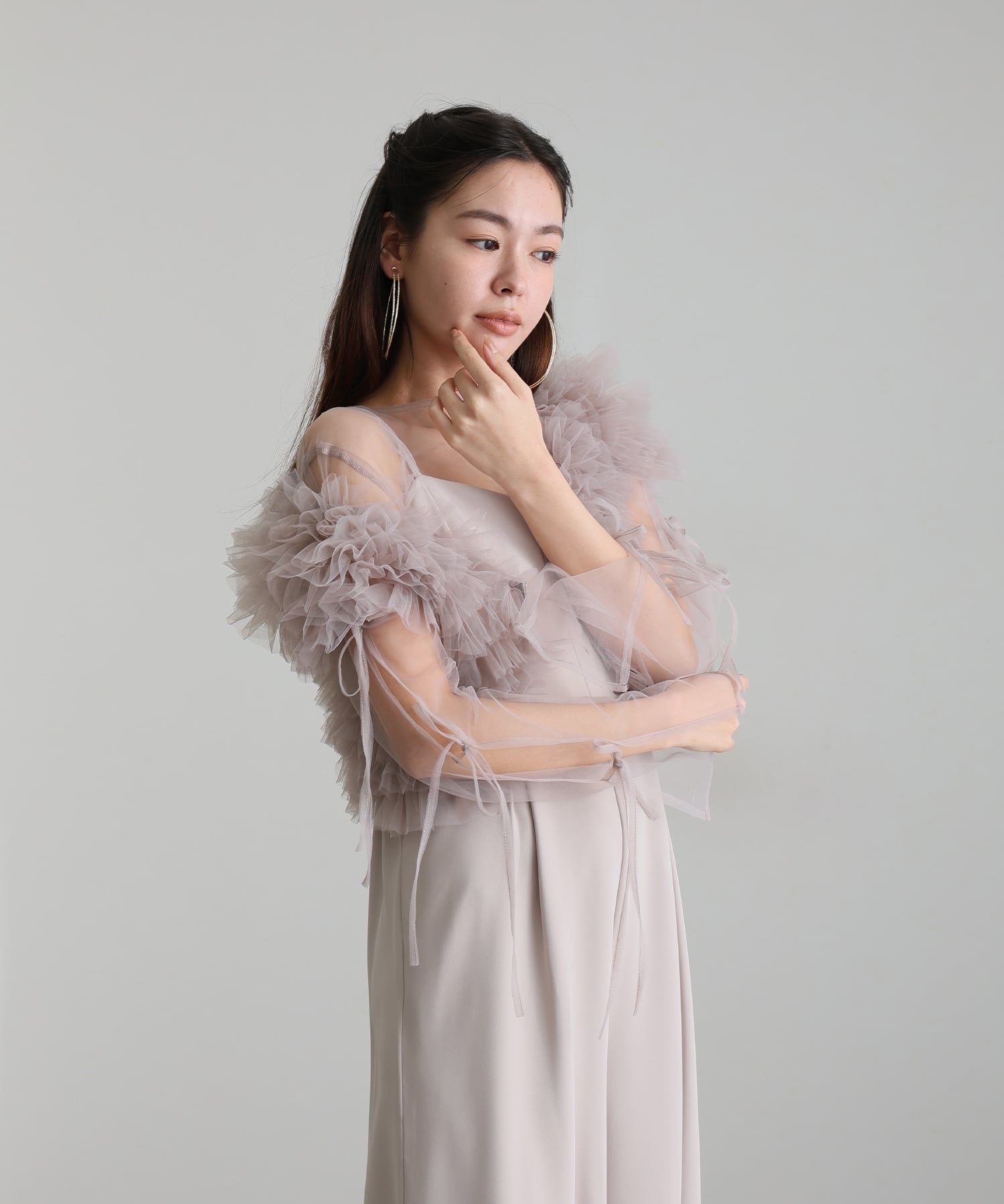 PourVous｜3点セットフリルボレロパンツドレス | Rakuten Fashion(楽天